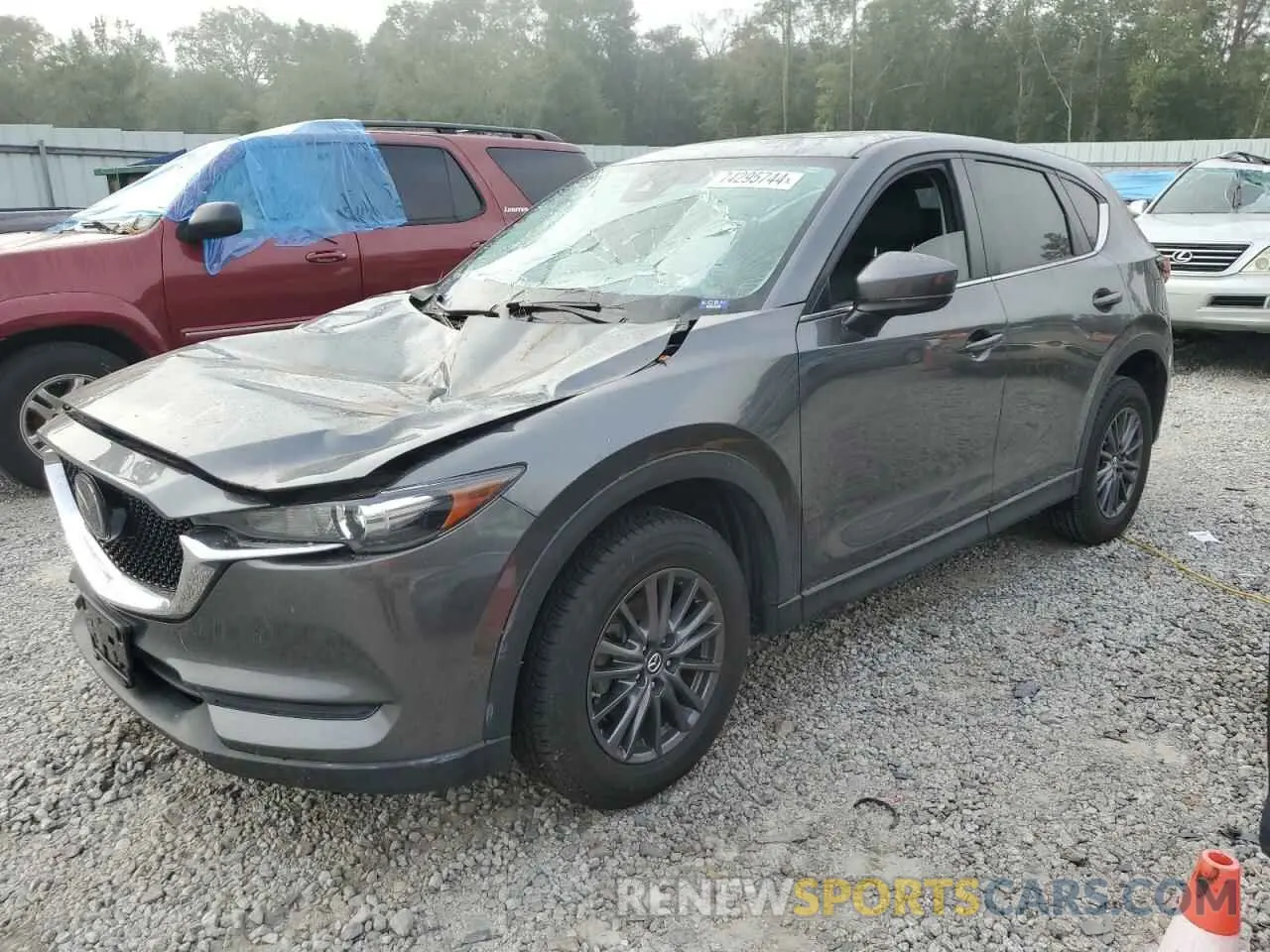 1 Photograph of a damaged car JM3KFBCMXM0417785 MAZDA CX-5 2021
