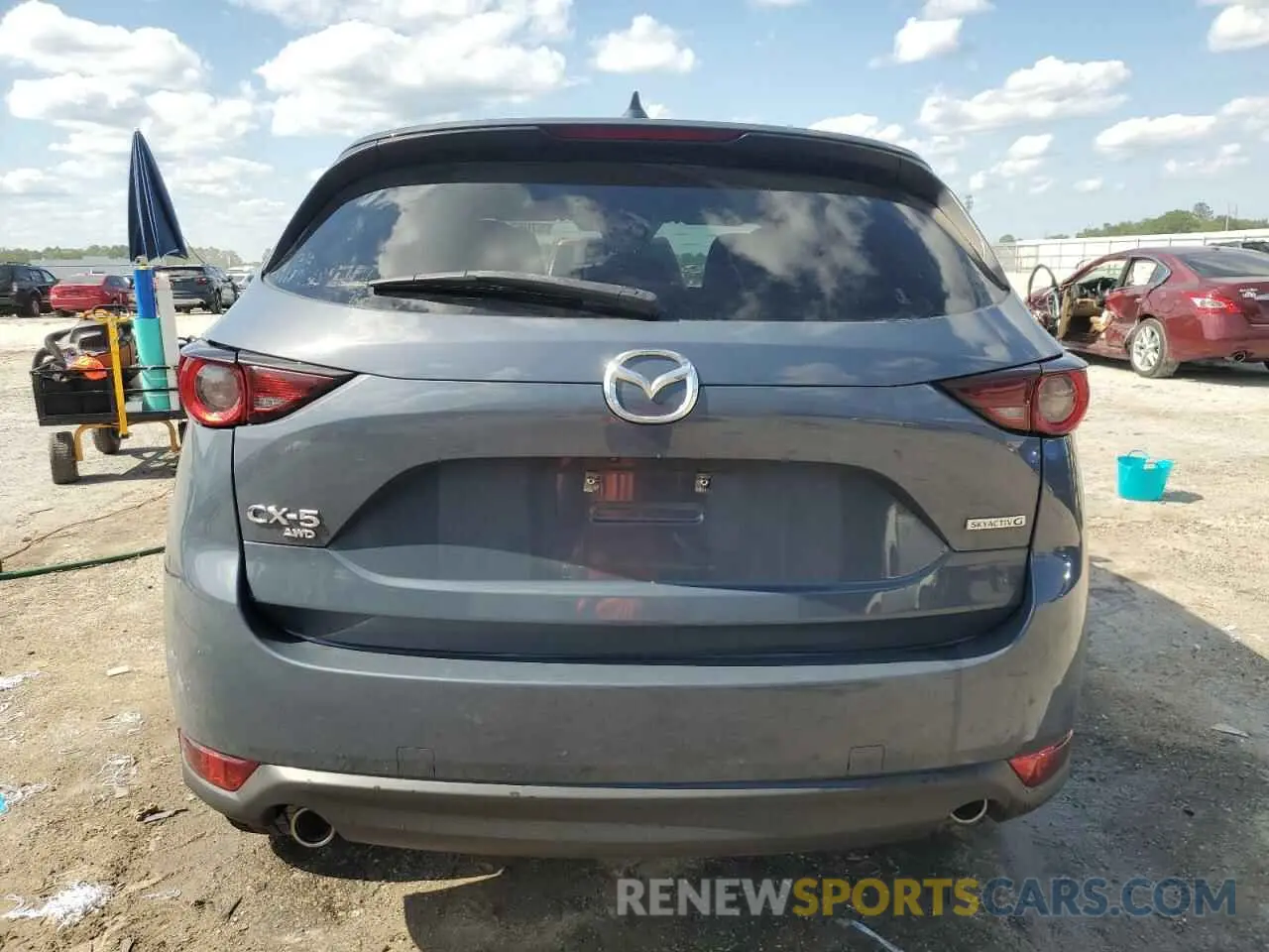 6 Photograph of a damaged car JM3KFBCMXM0421433 MAZDA CX-5 2021