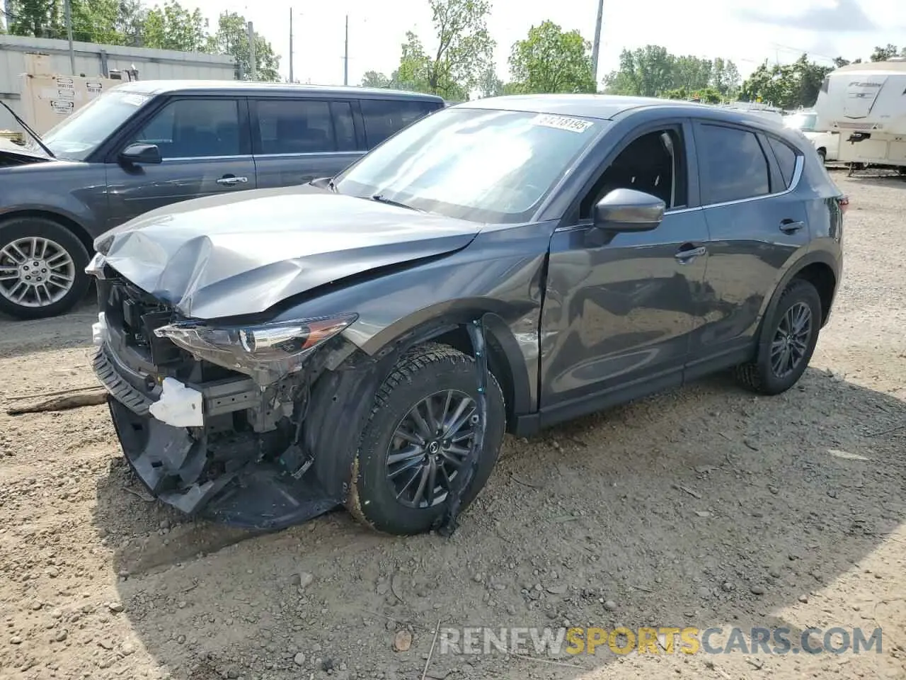 1 Photograph of a damaged car JM3KFBCMXM0485844 MAZDA CX-5 2021