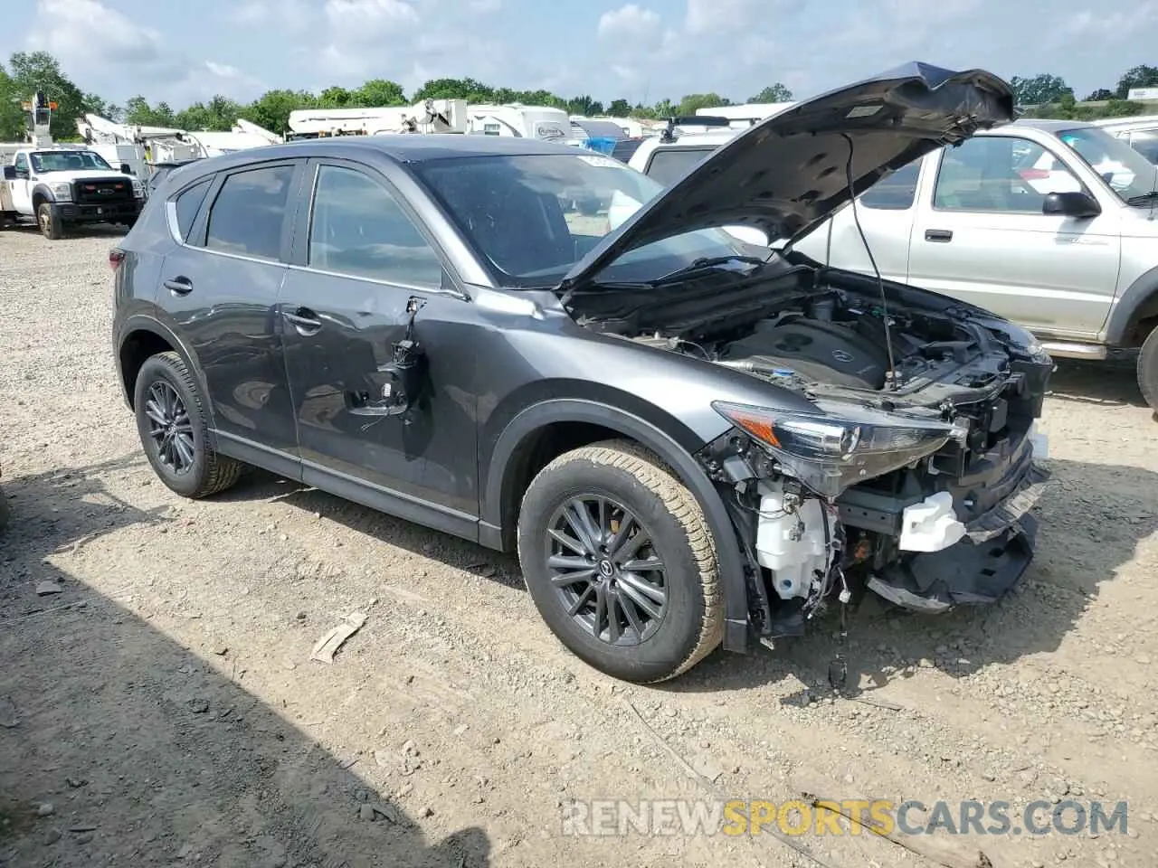 4 Photograph of a damaged car JM3KFBCMXM0485844 MAZDA CX-5 2021