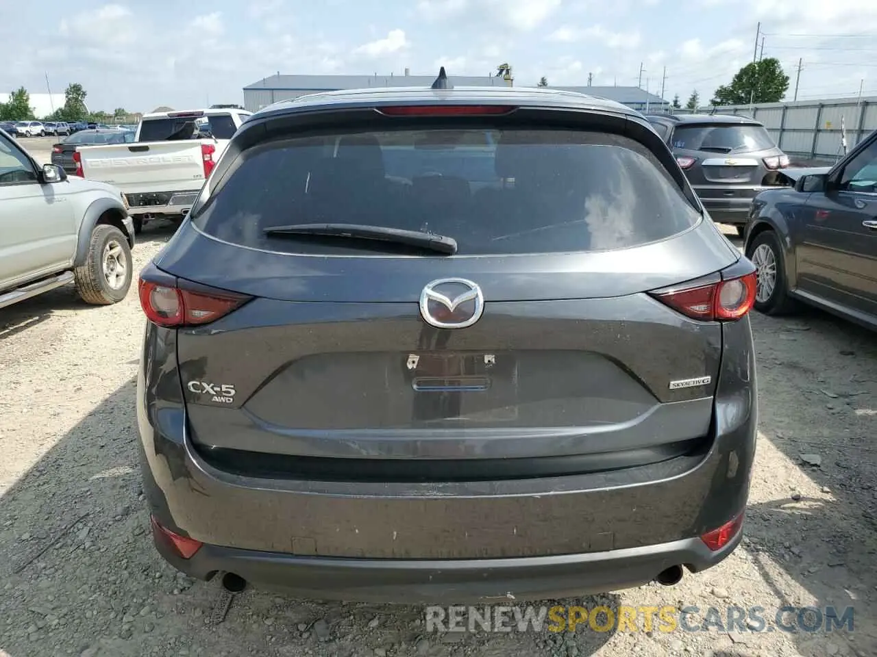 6 Photograph of a damaged car JM3KFBCMXM0485844 MAZDA CX-5 2021
