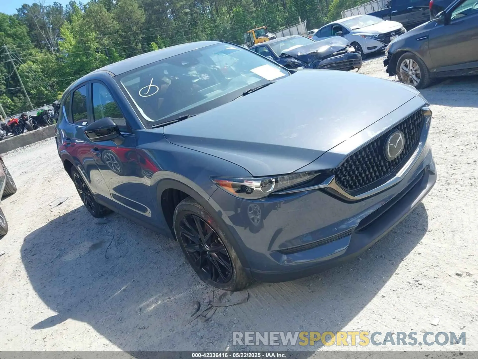 1 Photograph of a damaged car JM3KFBCY7M0354356 MAZDA CX-5 2021
