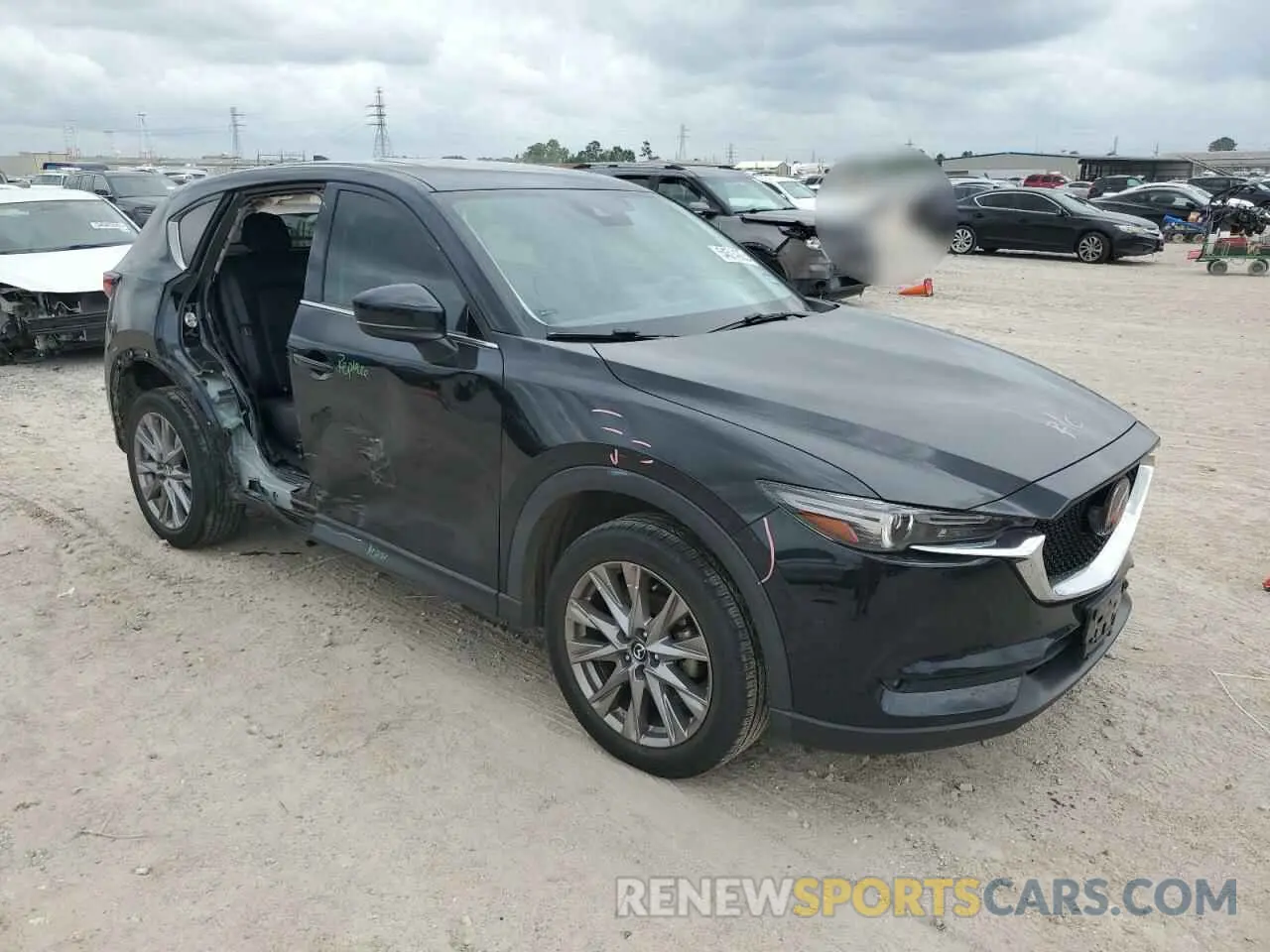 4 Photograph of a damaged car JM3KFBDM0M1398172 MAZDA CX-5 2021