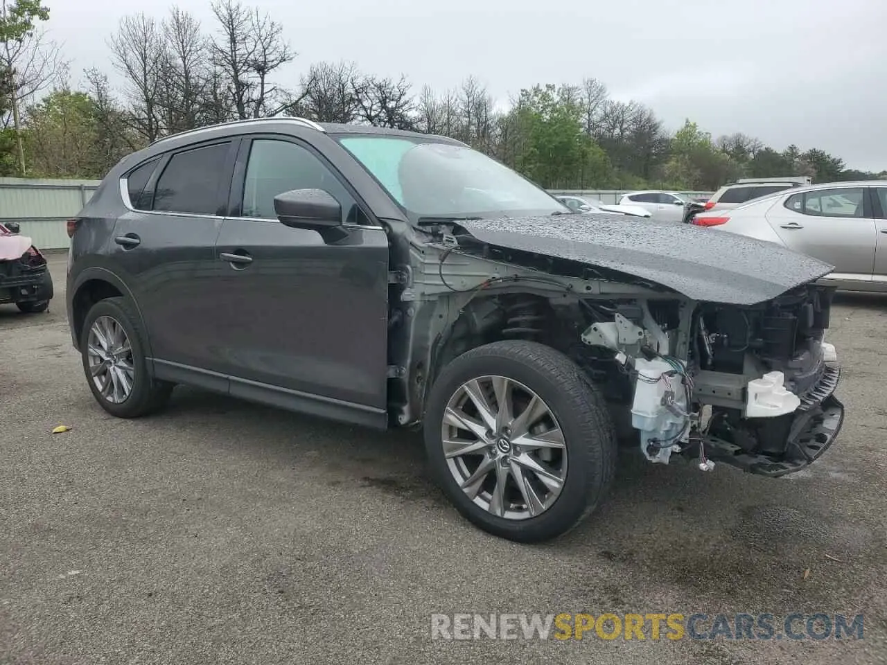 4 Photograph of a damaged car JM3KFBDM0M1428559 MAZDA CX-5 2021
