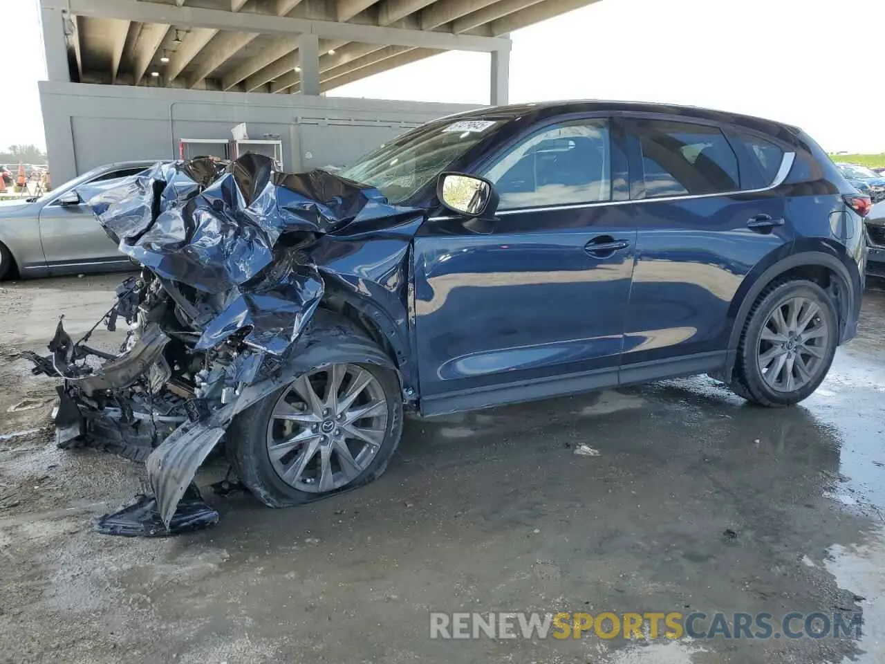 1 Photograph of a damaged car JM3KFBDM0M1487532 MAZDA CX-5 2021