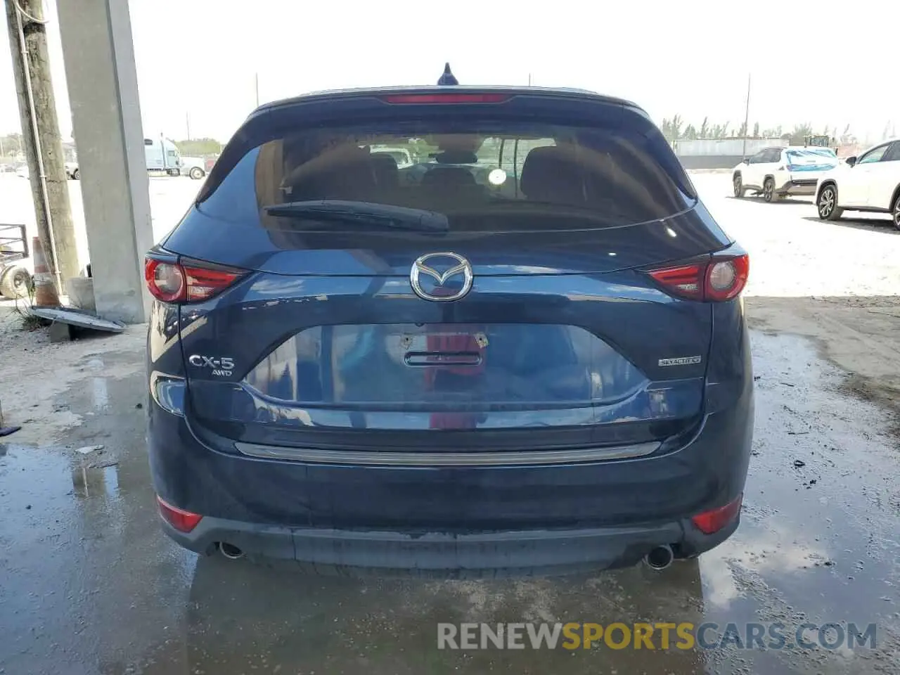 6 Photograph of a damaged car JM3KFBDM0M1487532 MAZDA CX-5 2021