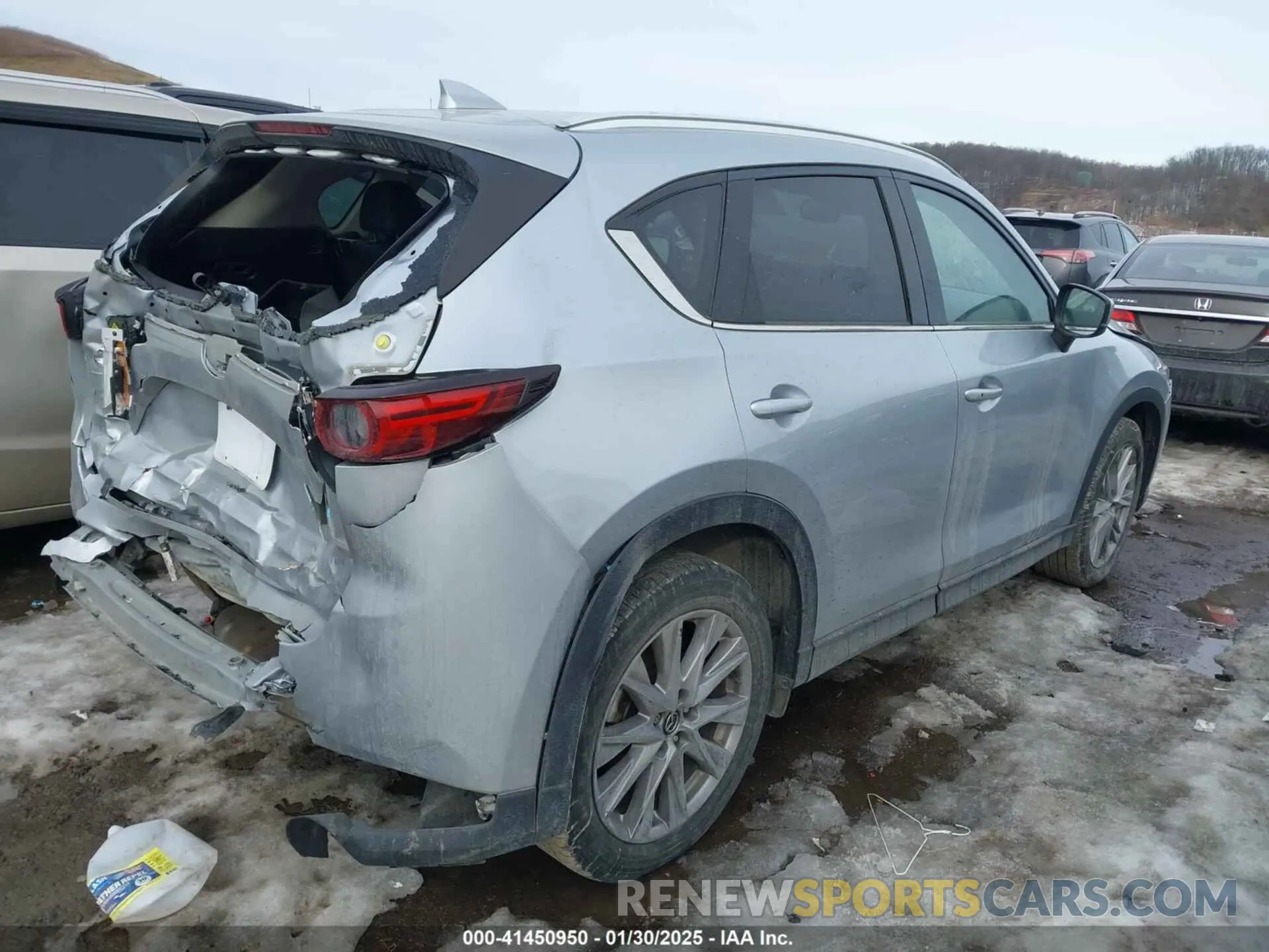 4 Photograph of a damaged car JM3KFBDM1M0369737 MAZDA CX-5 2021