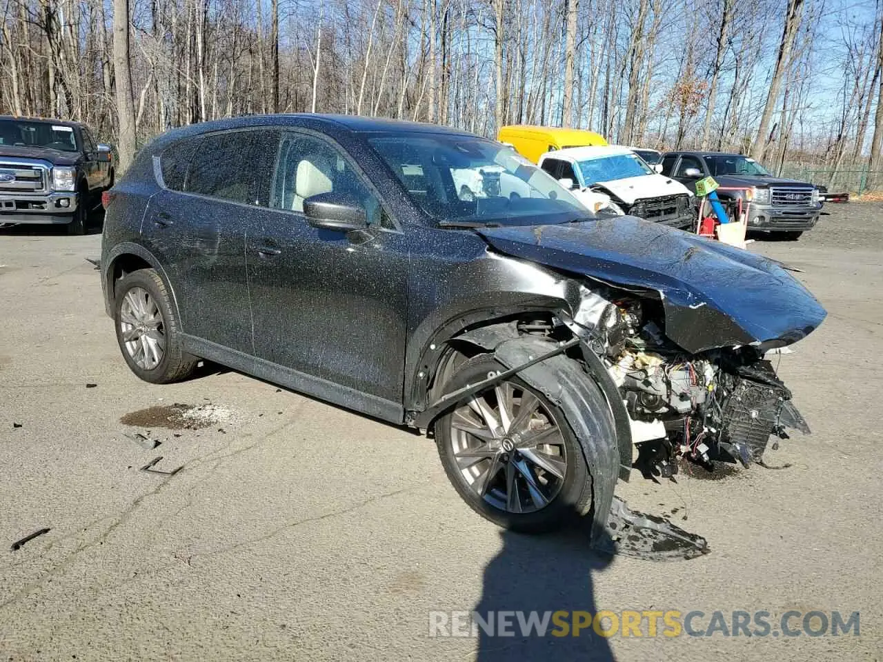 4 Photograph of a damaged car JM3KFBDM1M0489859 MAZDA CX-5 2021