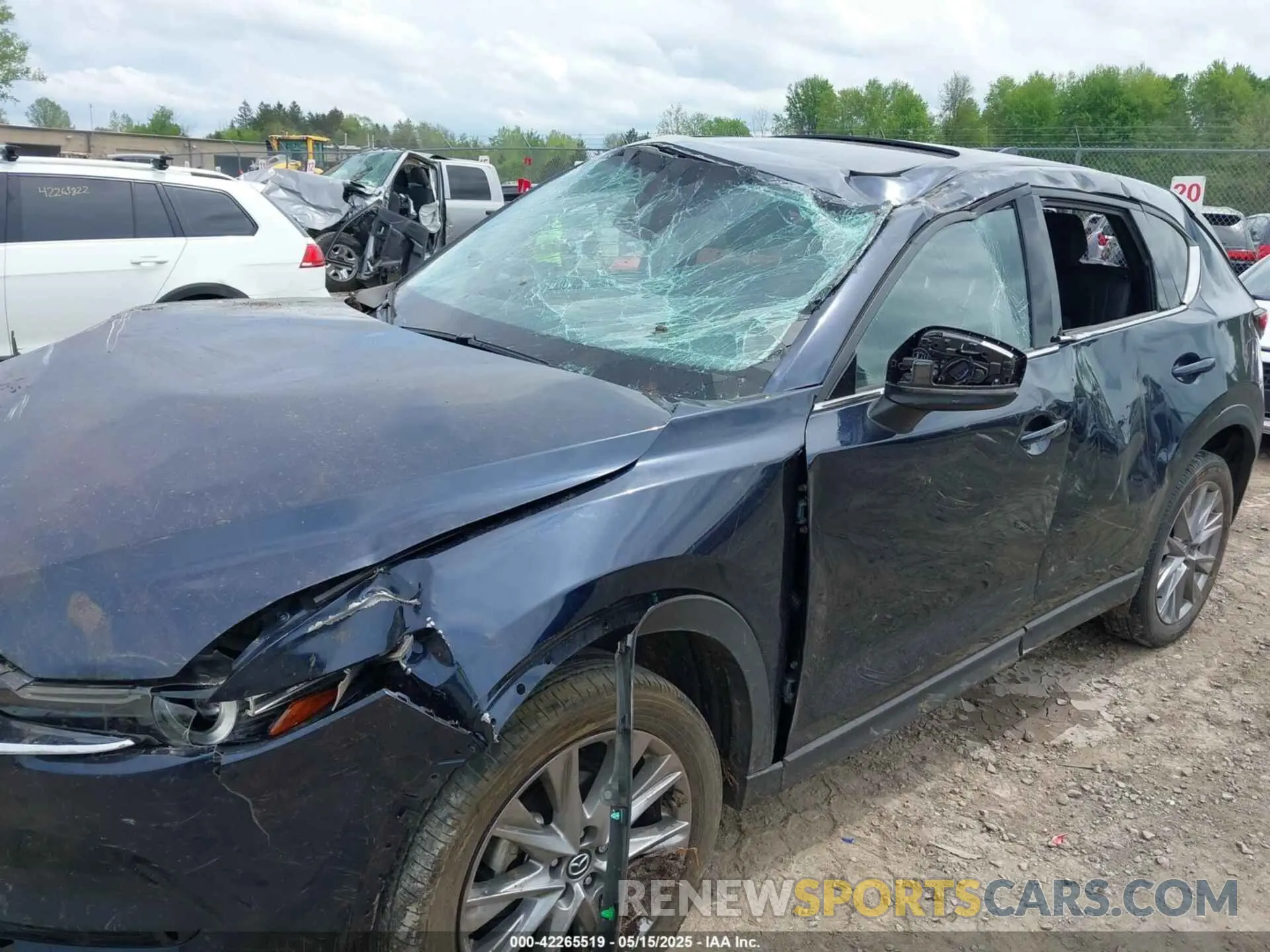 6 Photograph of a damaged car JM3KFBDM1M1380490 MAZDA CX-5 2021