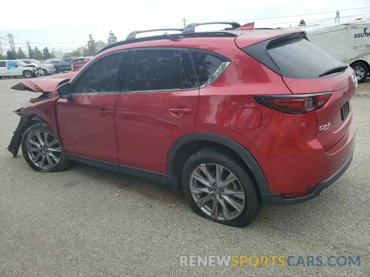 2 Photograph of a damaged car JM3KFBDM1M1396303 MAZDA CX-5 2021