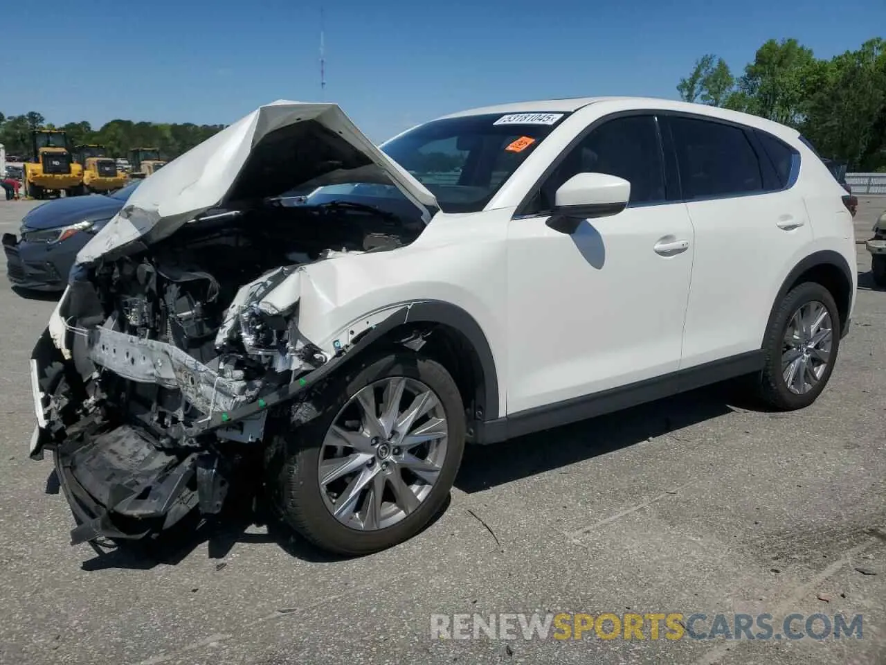 1 Photograph of a damaged car JM3KFBDM1M1487135 MAZDA CX-5 2021