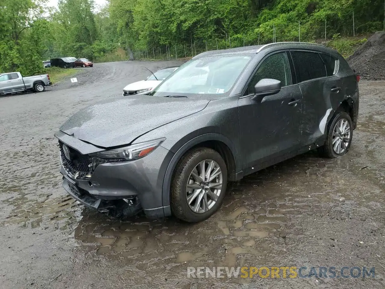 1 Photograph of a damaged car JM3KFBDM2M0340960 MAZDA CX-5 2021