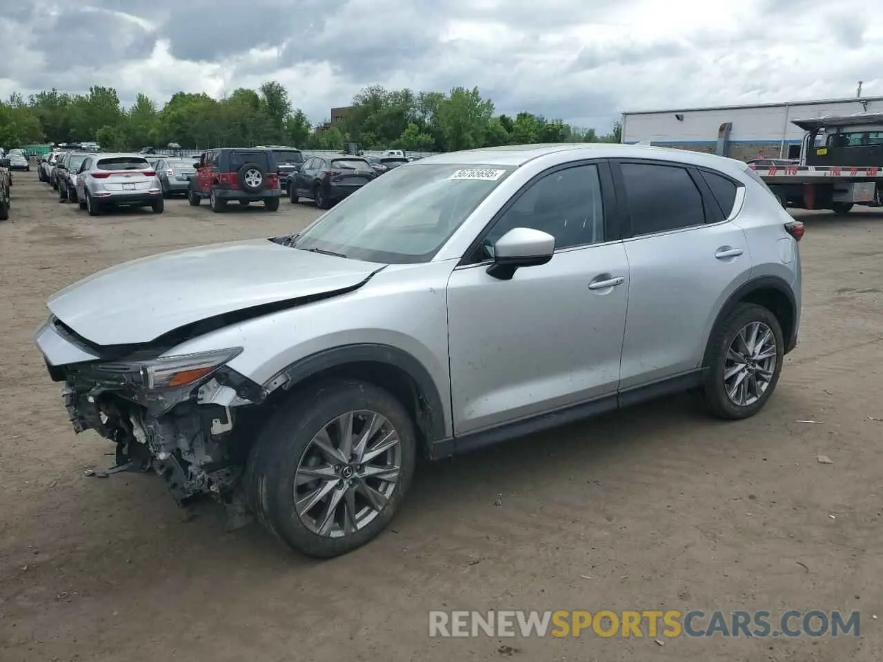 1 Photograph of a damaged car JM3KFBDM2M0416127 MAZDA CX-5 2021