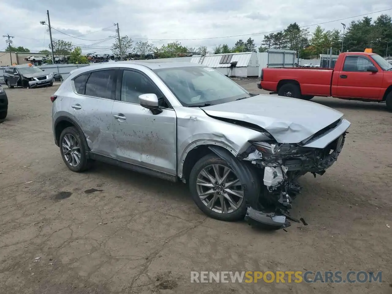 4 Photograph of a damaged car JM3KFBDM2M0416127 MAZDA CX-5 2021