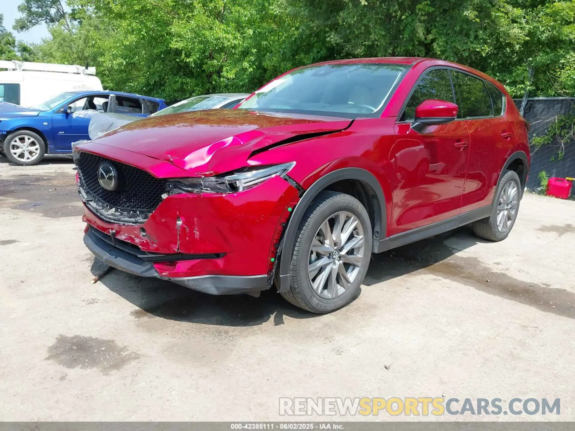 2 Photograph of a damaged car JM3KFBDM2M0483018 MAZDA CX-5 2021