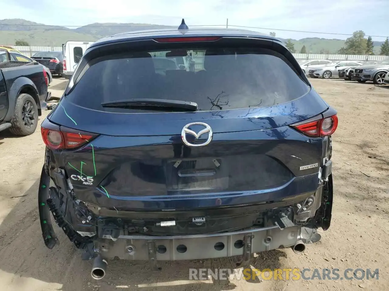 6 Photograph of a damaged car JM3KFBDM2M0494679 MAZDA CX-5 2021