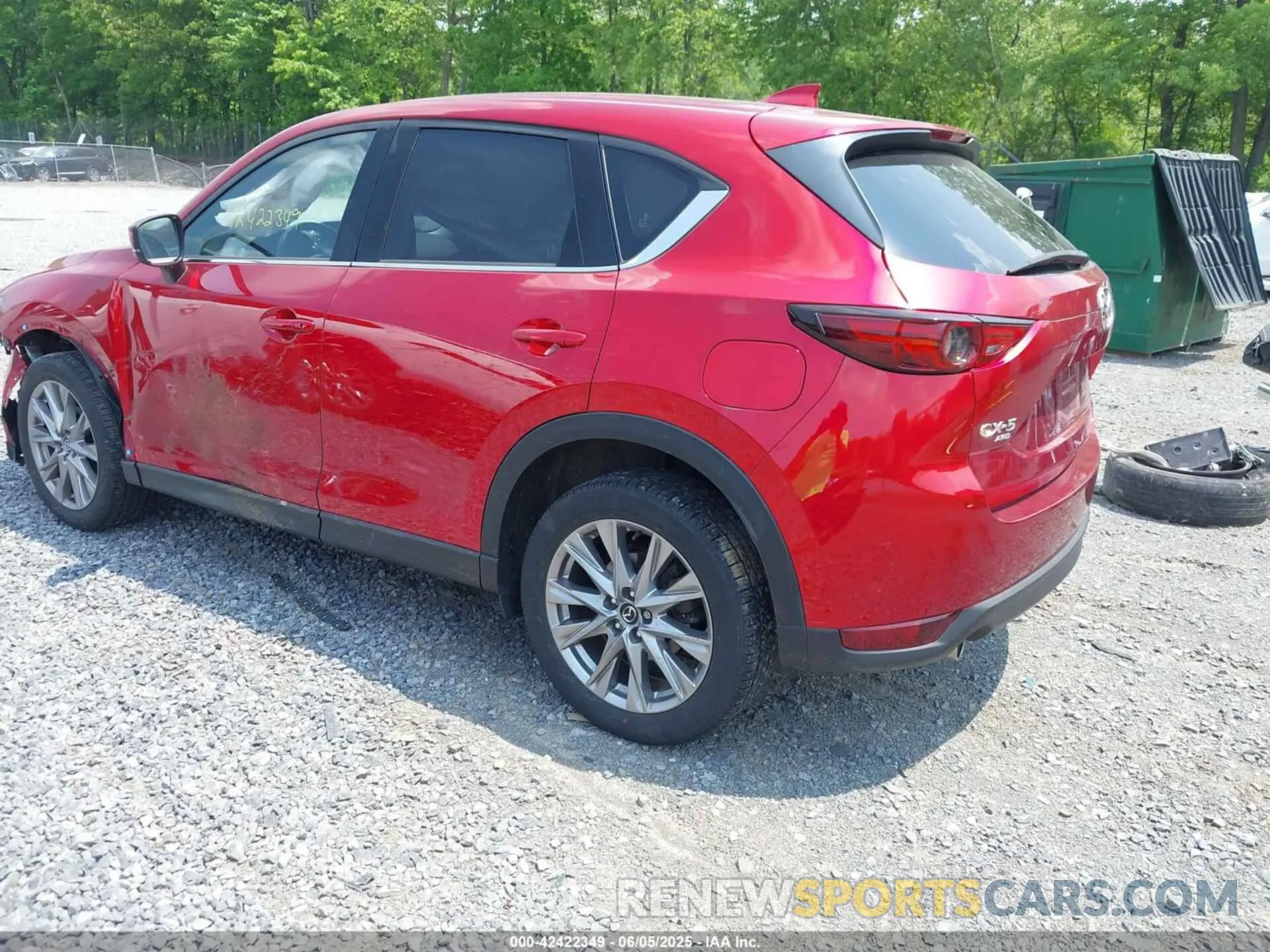 3 Photograph of a damaged car JM3KFBDM3M0434569 MAZDA CX-5 2021