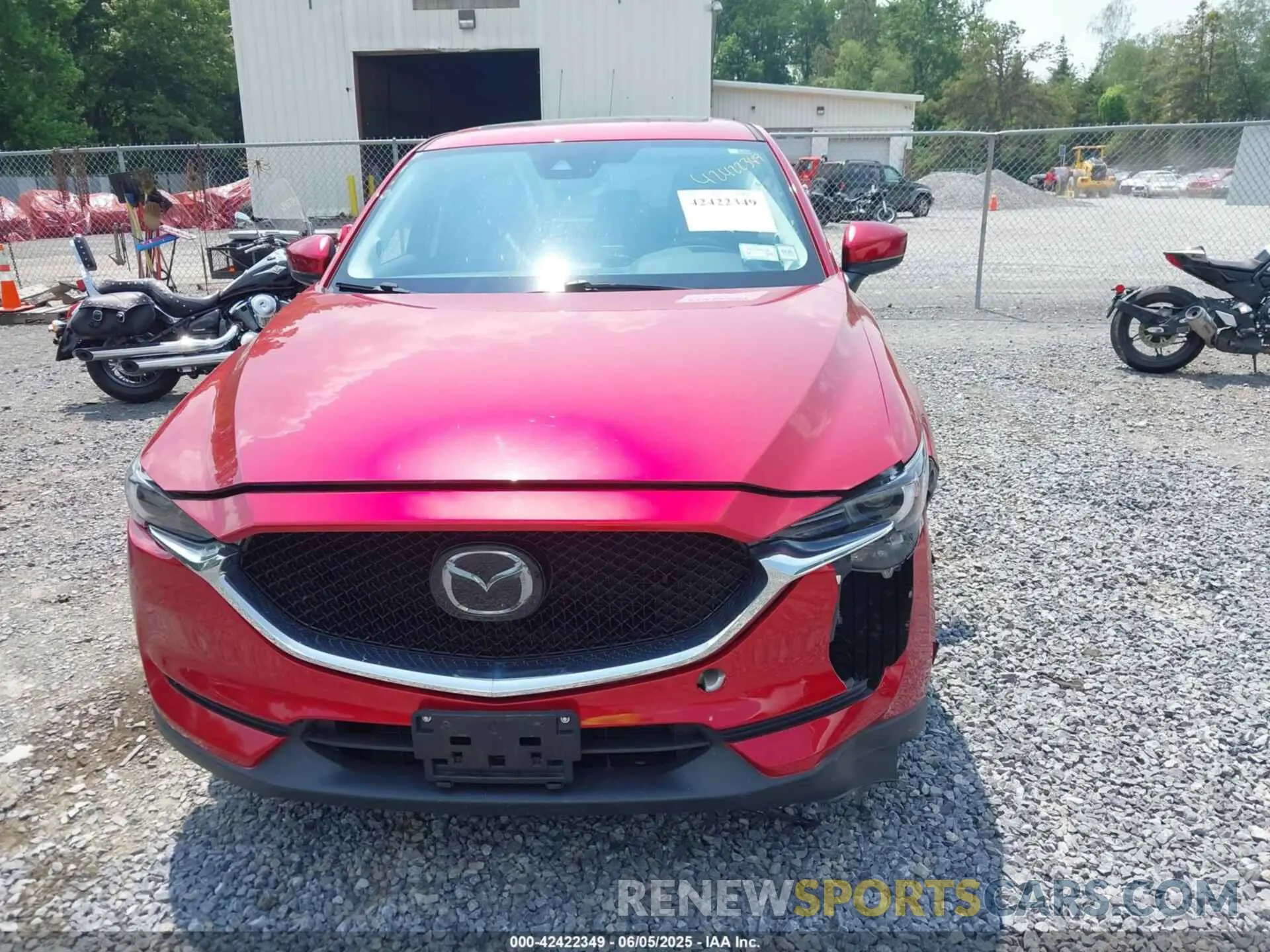 6 Photograph of a damaged car JM3KFBDM3M0434569 MAZDA CX-5 2021
