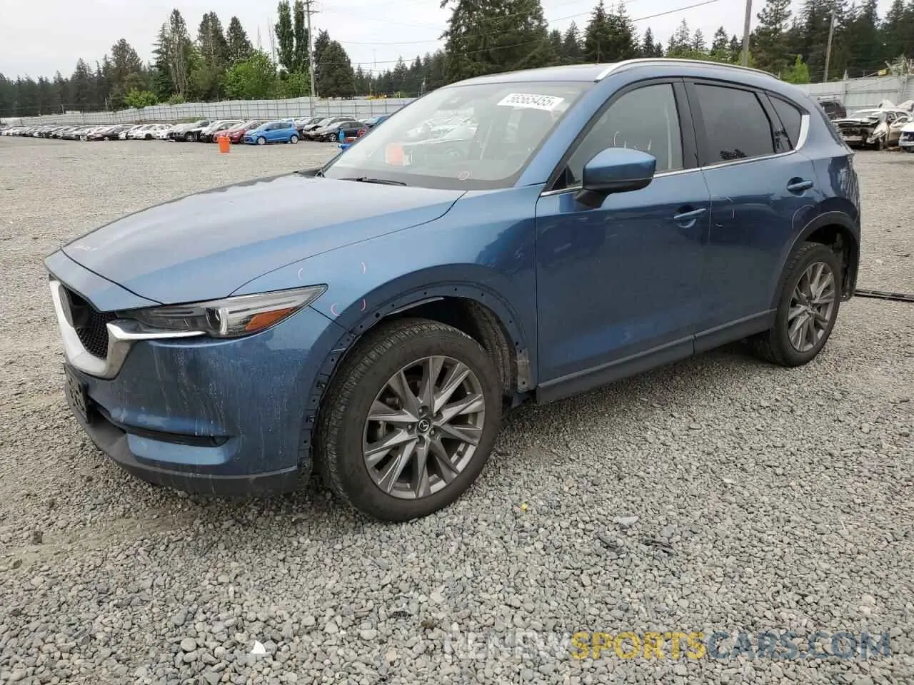 1 Photograph of a damaged car JM3KFBDM3M0435706 MAZDA CX-5 2021
