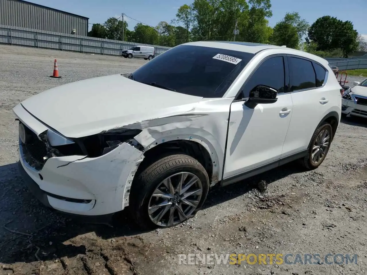 1 Photograph of a damaged car JM3KFBDM3M0485425 MAZDA CX-5 2021