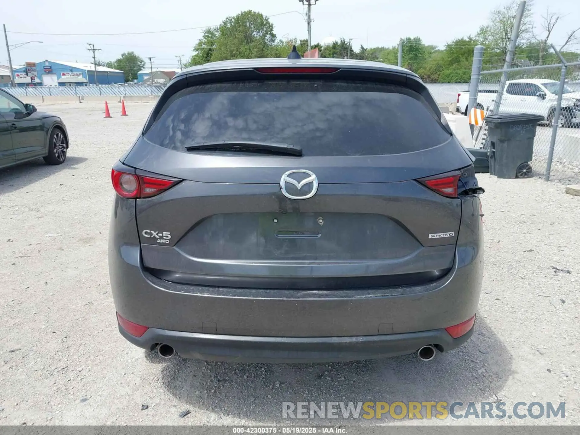 16 Photograph of a damaged car JM3KFBDM3M1393452 MAZDA CX-5 2021