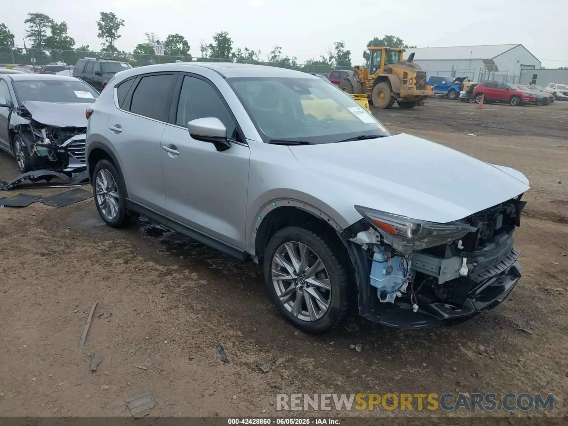 1 Photograph of a damaged car JM3KFBDM4M0371496 MAZDA CX-5 2021