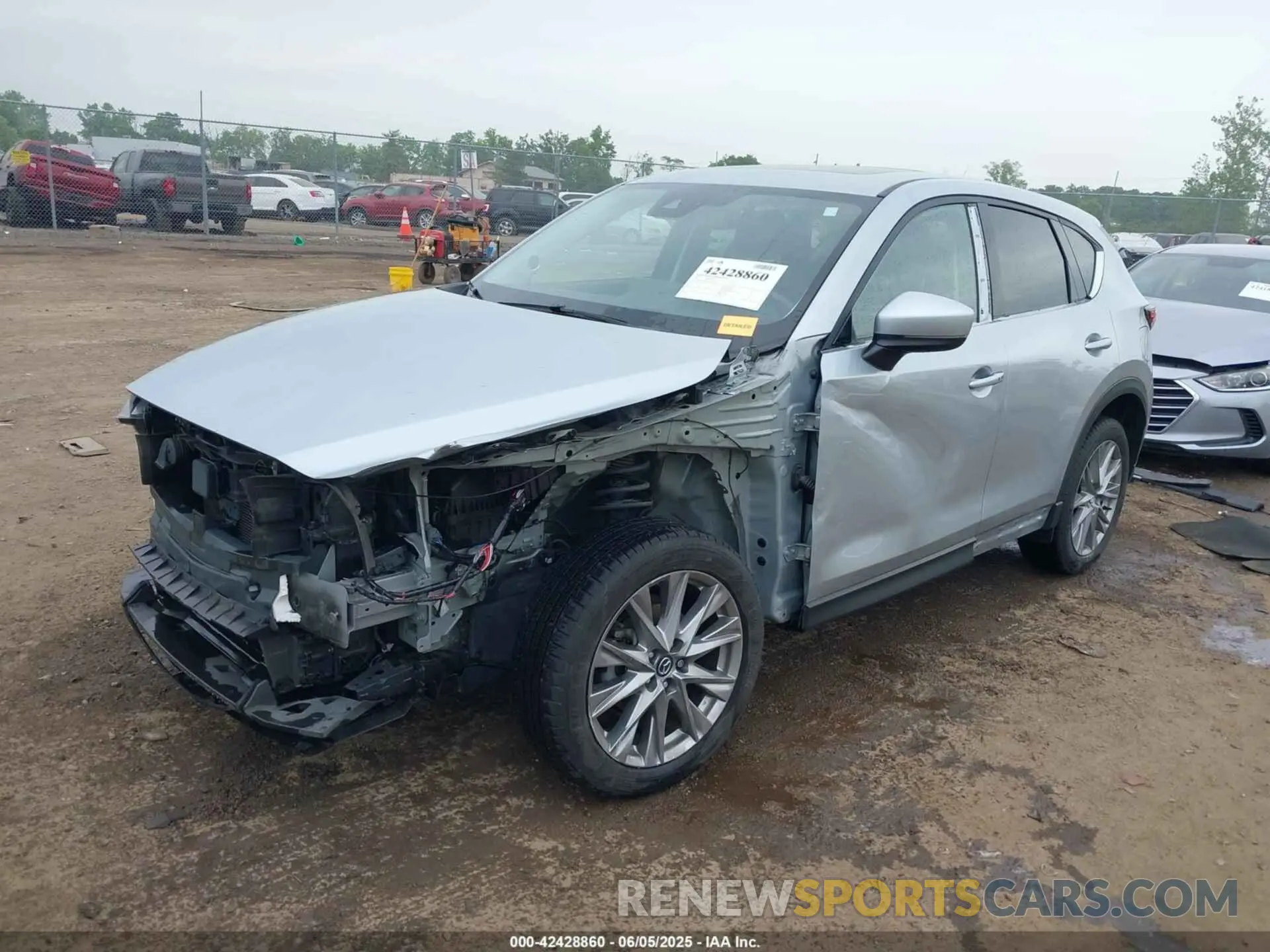 2 Photograph of a damaged car JM3KFBDM4M0371496 MAZDA CX-5 2021