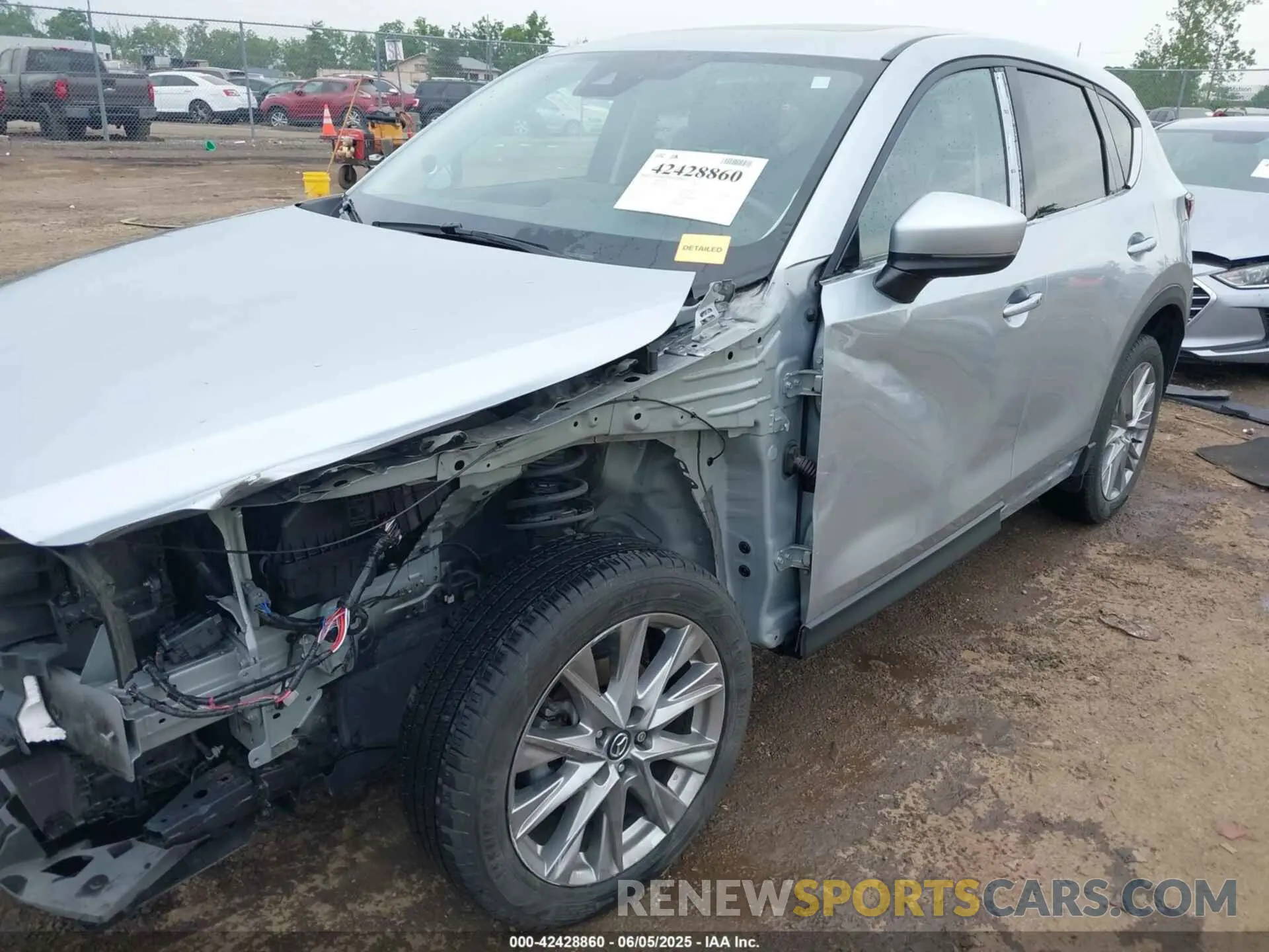 6 Photograph of a damaged car JM3KFBDM4M0371496 MAZDA CX-5 2021
