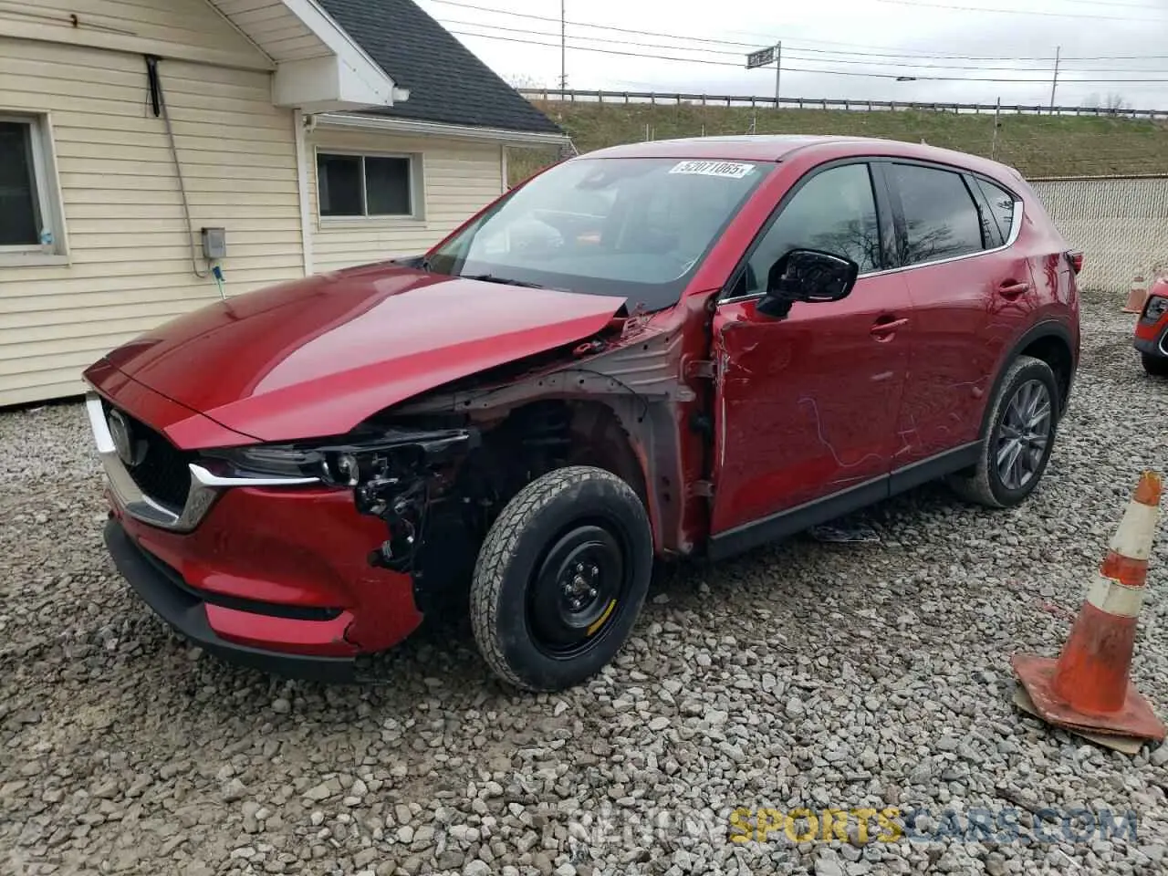 1 Photograph of a damaged car JM3KFBDM4M0491248 MAZDA CX-5 2021