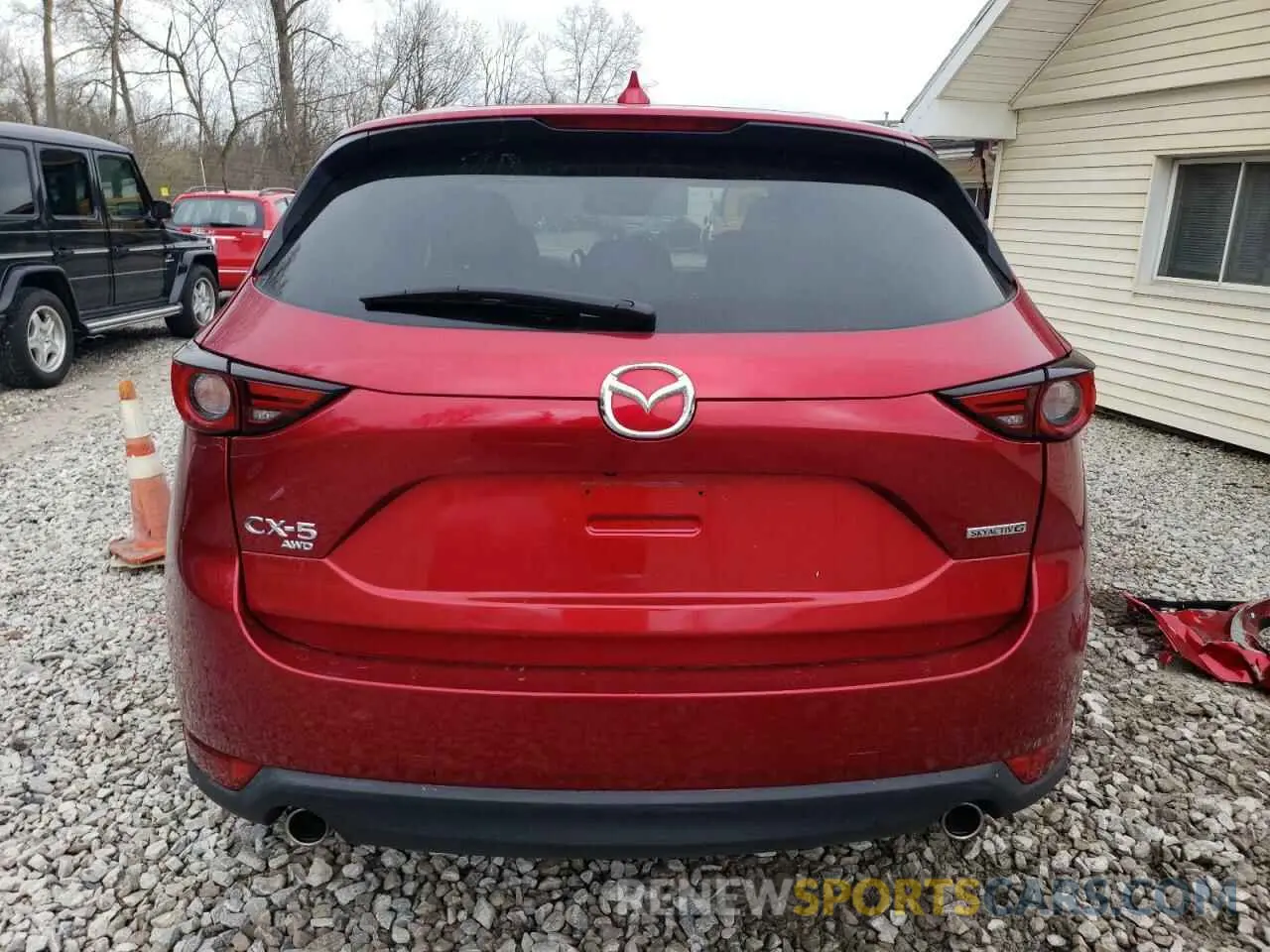 6 Photograph of a damaged car JM3KFBDM4M0491248 MAZDA CX-5 2021