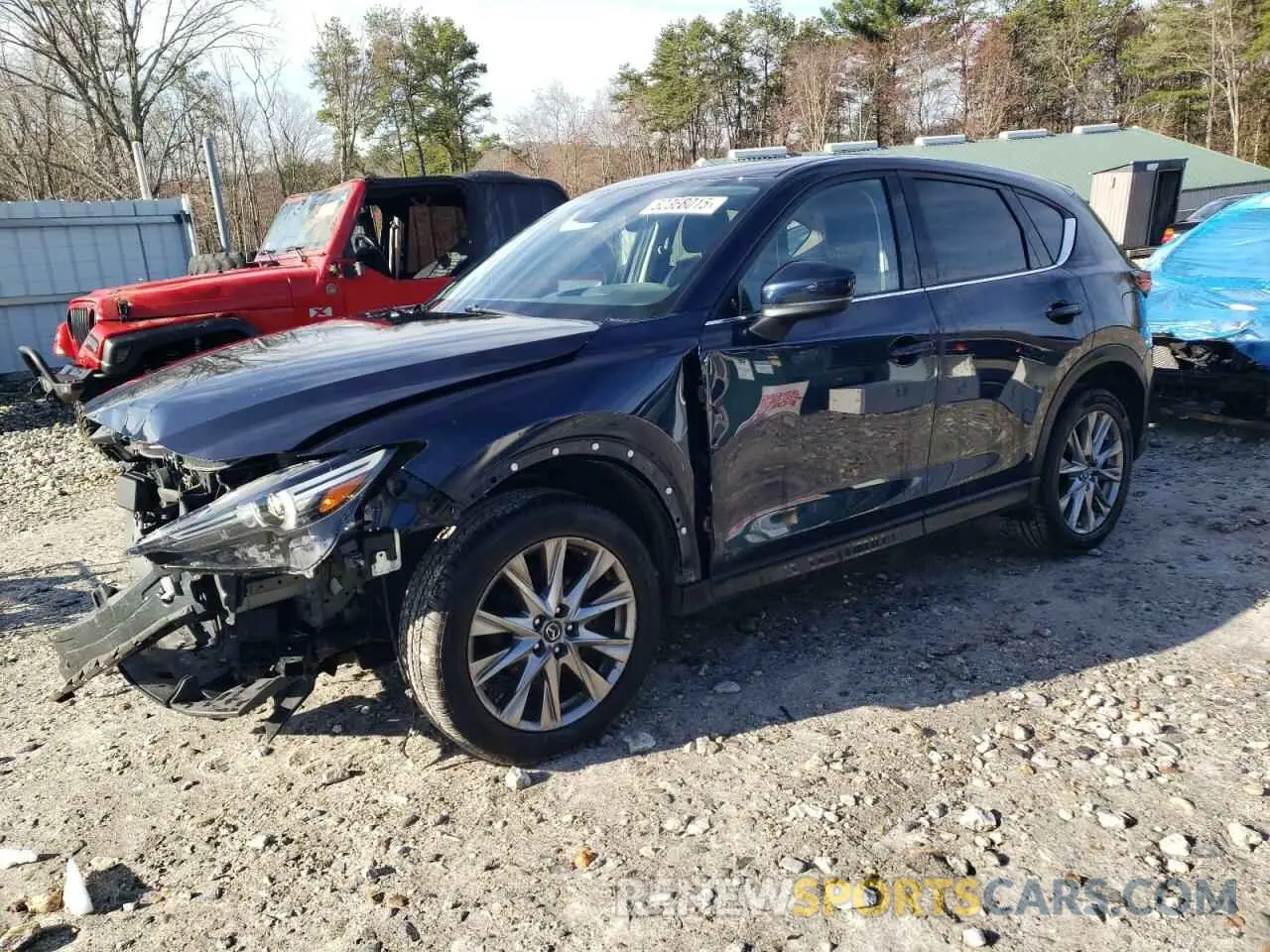 1 Photograph of a damaged car JM3KFBDM5M0355484 MAZDA CX-5 2021