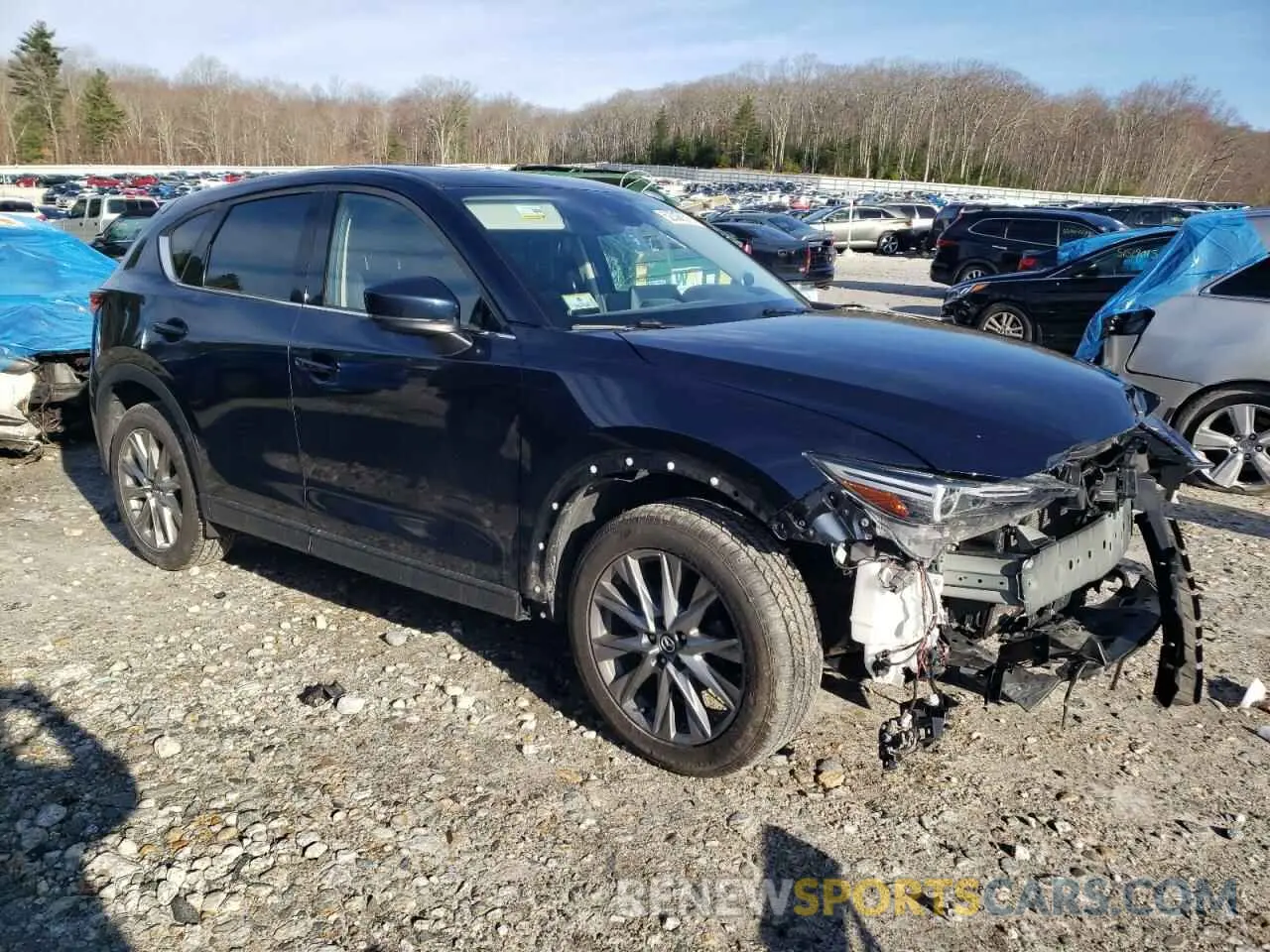 4 Photograph of a damaged car JM3KFBDM5M0355484 MAZDA CX-5 2021