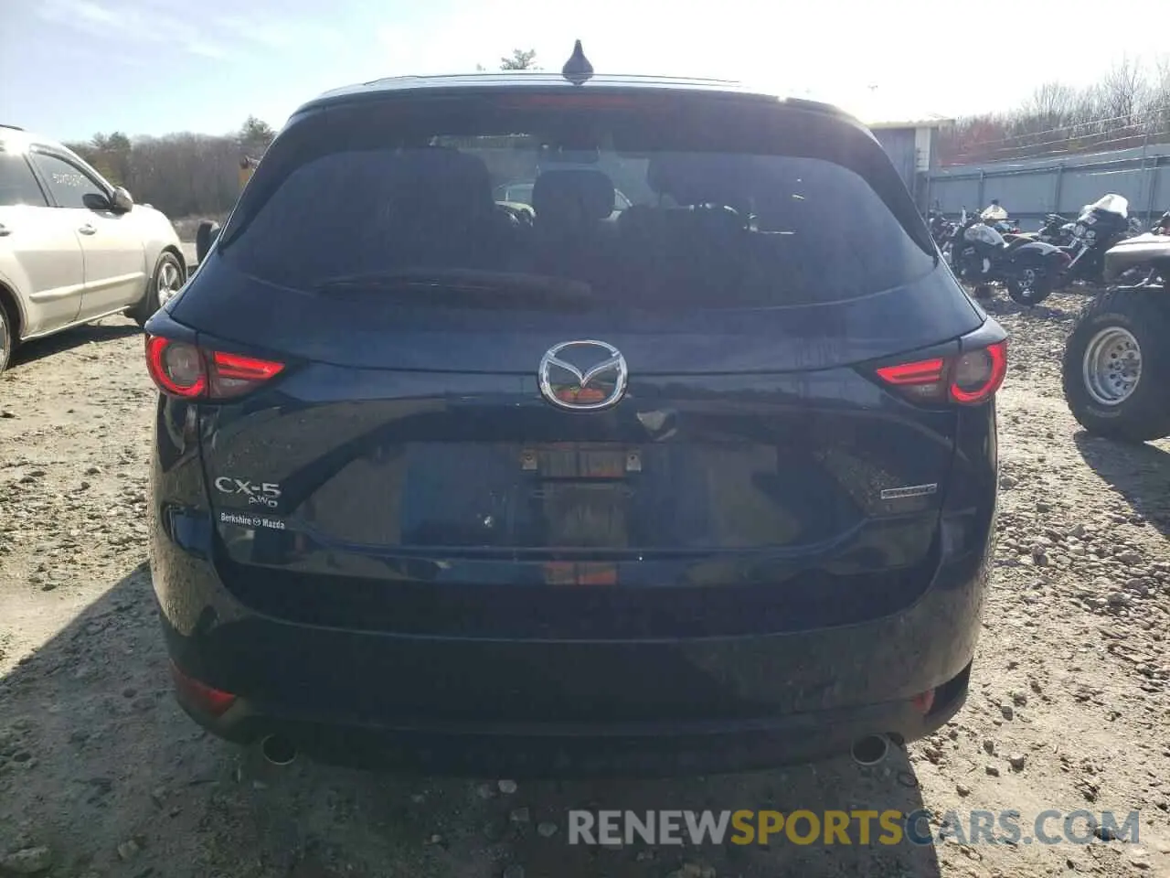 6 Photograph of a damaged car JM3KFBDM5M0355484 MAZDA CX-5 2021