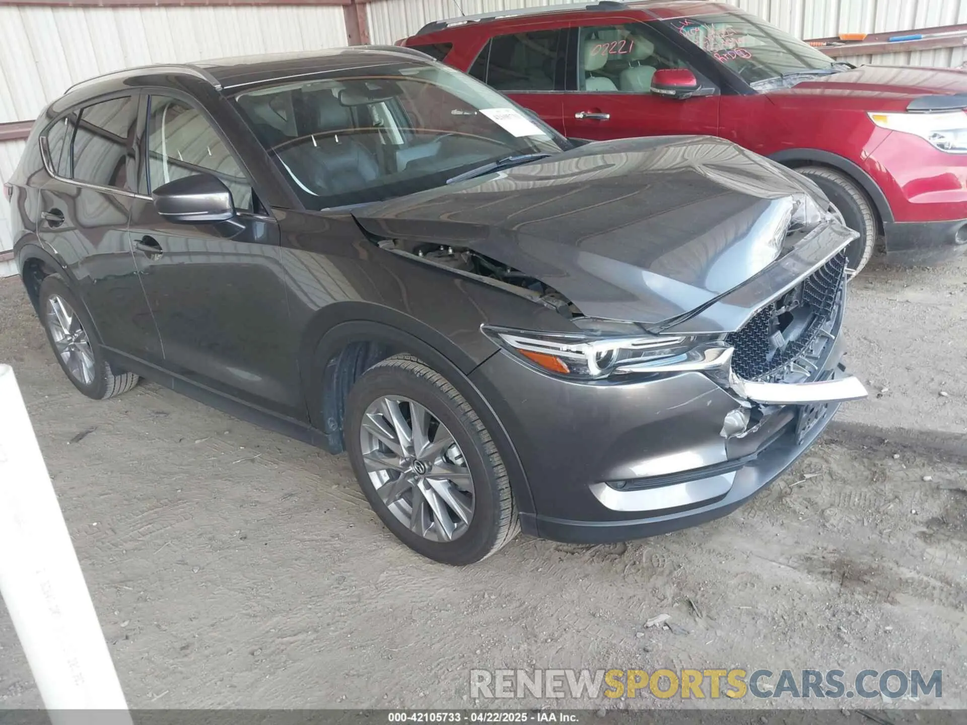 1 Photograph of a damaged car JM3KFBDM5M0430426 MAZDA CX-5 2021