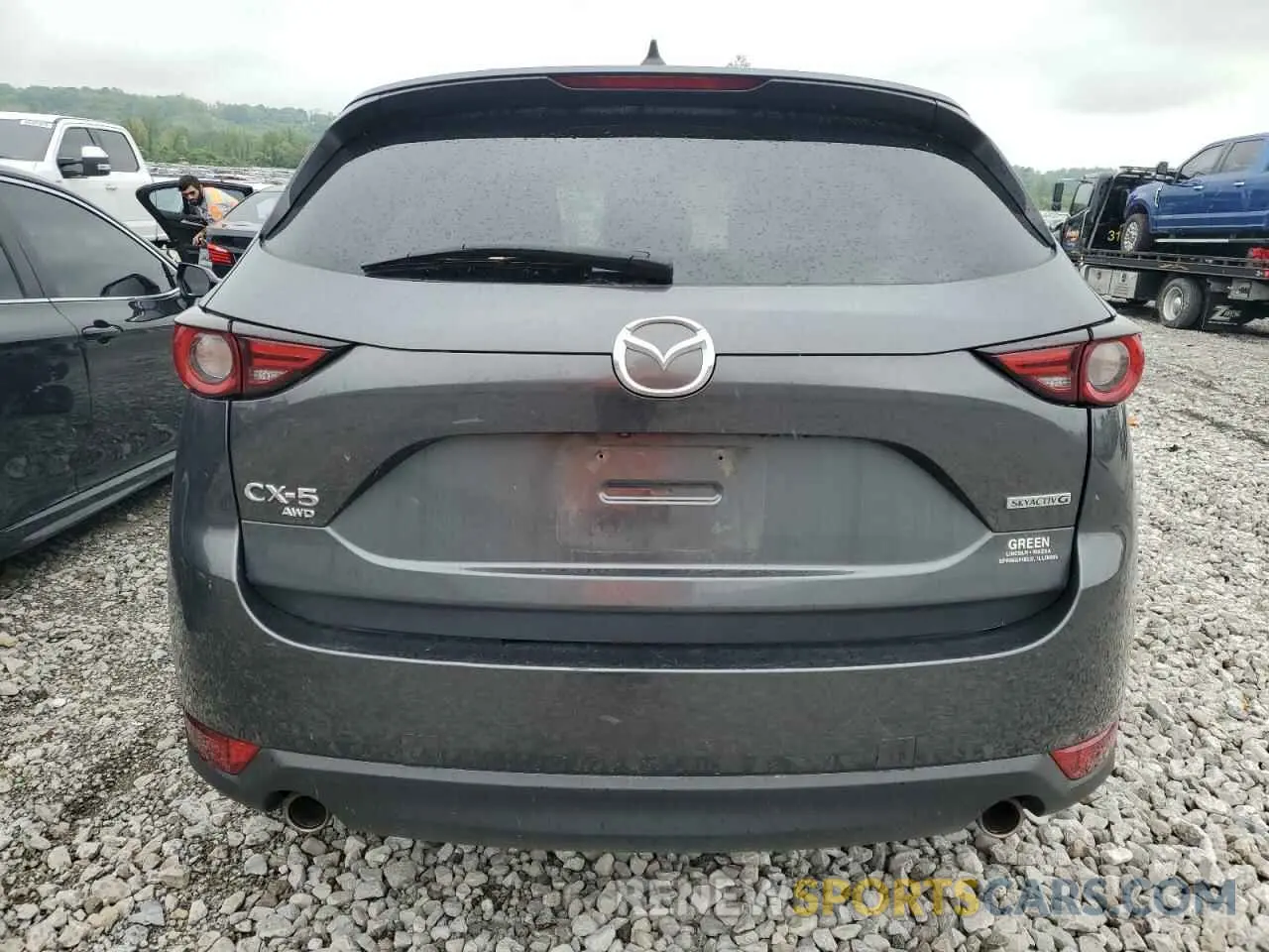 6 Photograph of a damaged car JM3KFBDM5M0492277 MAZDA CX-5 2021