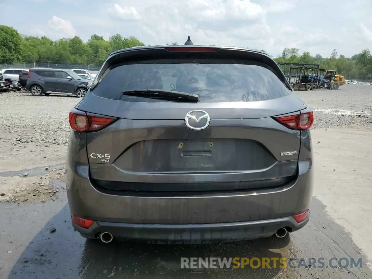 6 Photograph of a damaged car JM3KFBDM5M1496078 MAZDA CX-5 2021