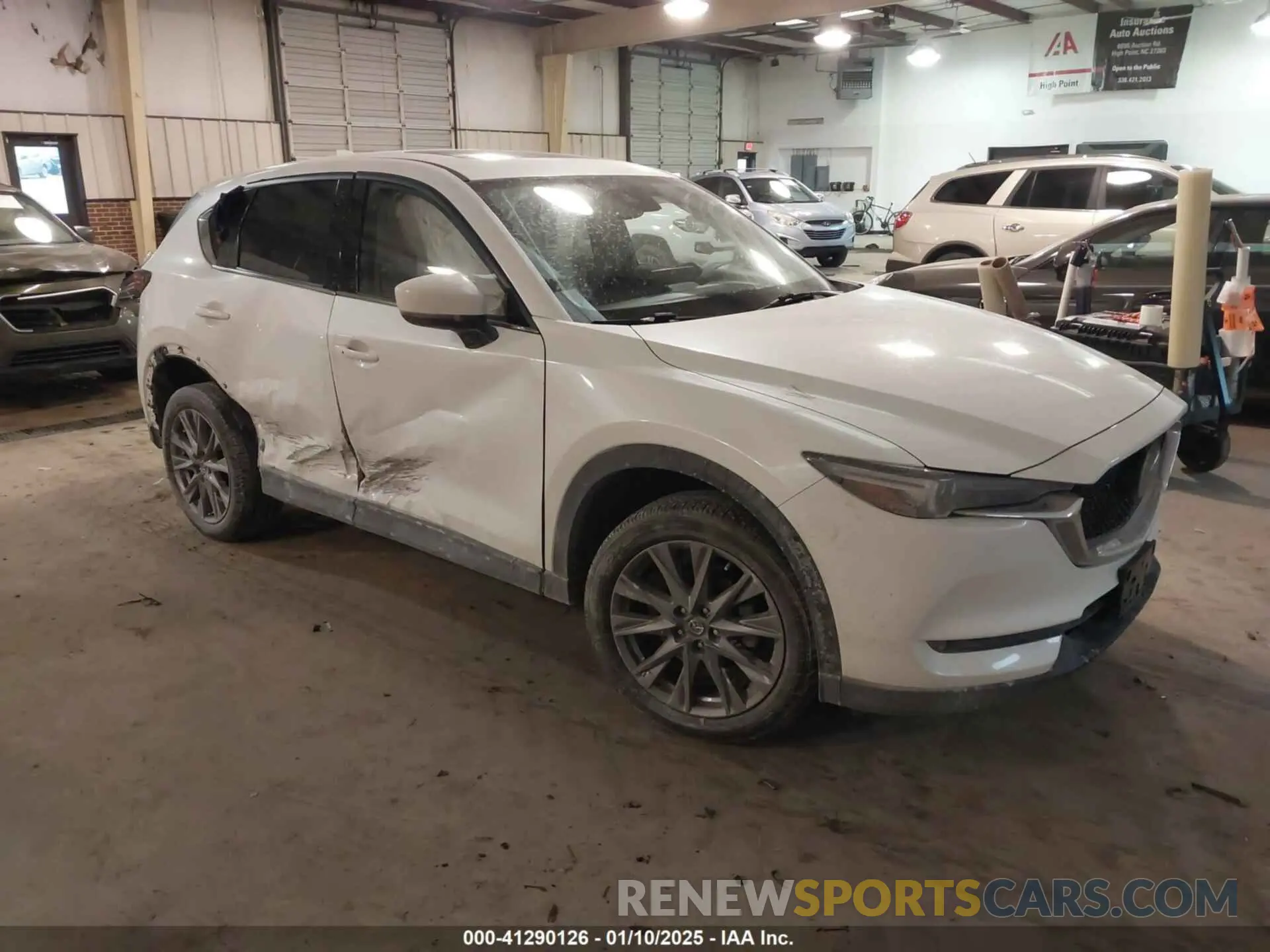1 Photograph of a damaged car JM3KFBDM6M0378174 MAZDA CX-5 2021