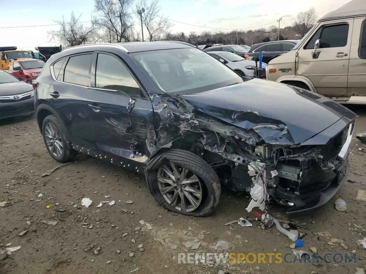 4 Photograph of a damaged car JM3KFBDM6M0478694 MAZDA CX-5 2021