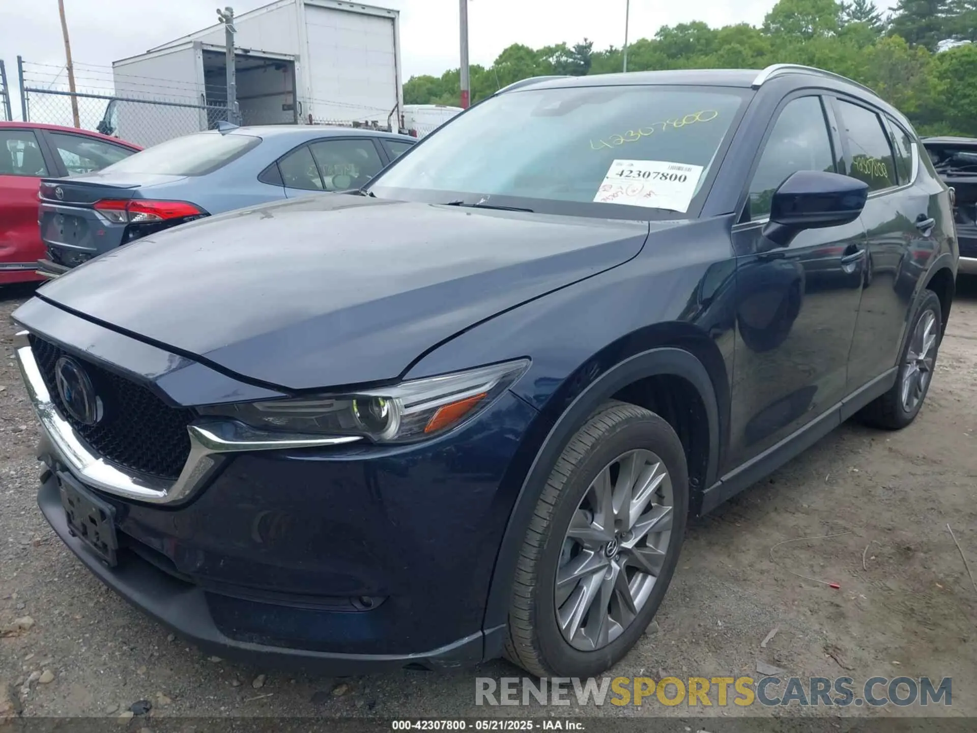 2 Photograph of a damaged car JM3KFBDM6M1300584 MAZDA CX-5 2021