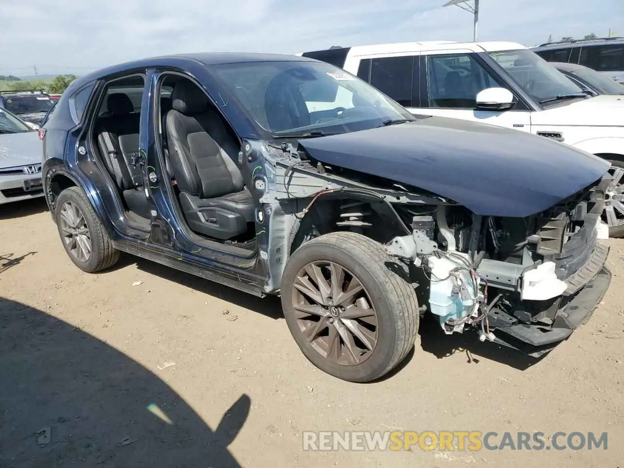 4 Photograph of a damaged car JM3KFBDM6M1343287 MAZDA CX-5 2021