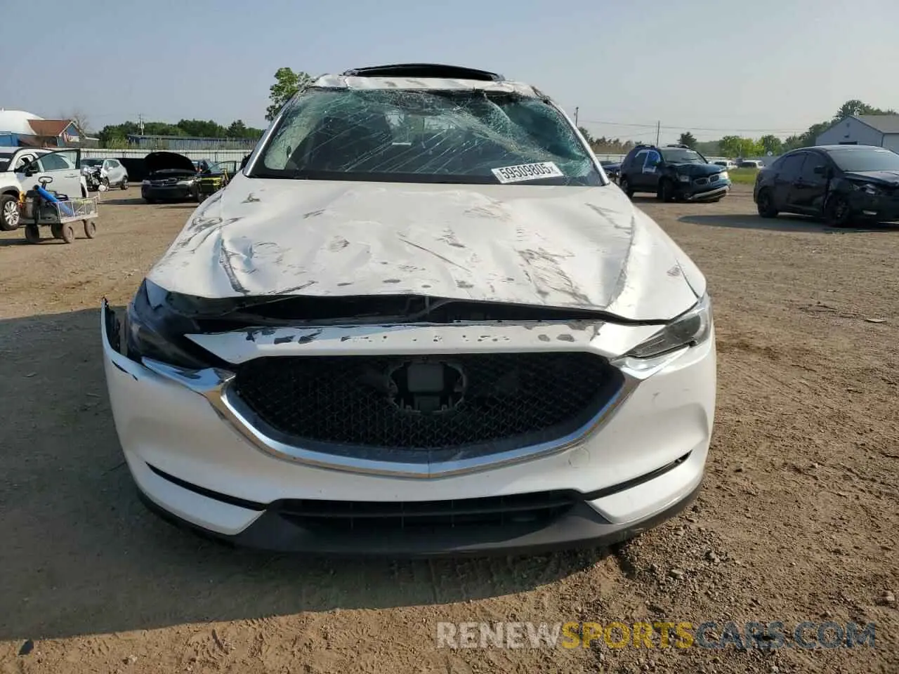 5 Photograph of a damaged car JM3KFBDM6M1368738 MAZDA CX-5 2021