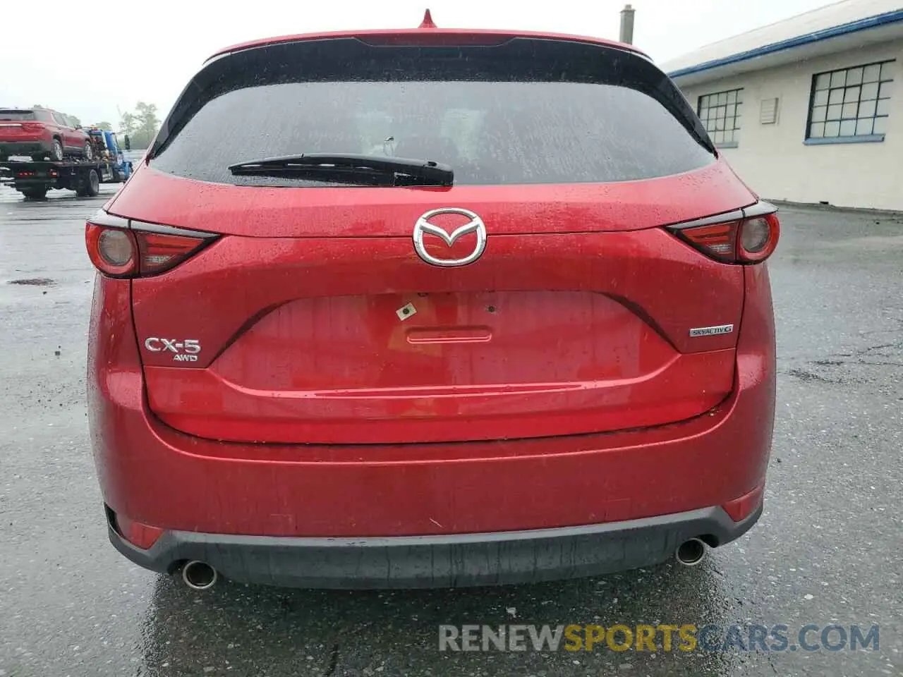 6 Photograph of a damaged car JM3KFBDM7M0415023 MAZDA CX-5 2021
