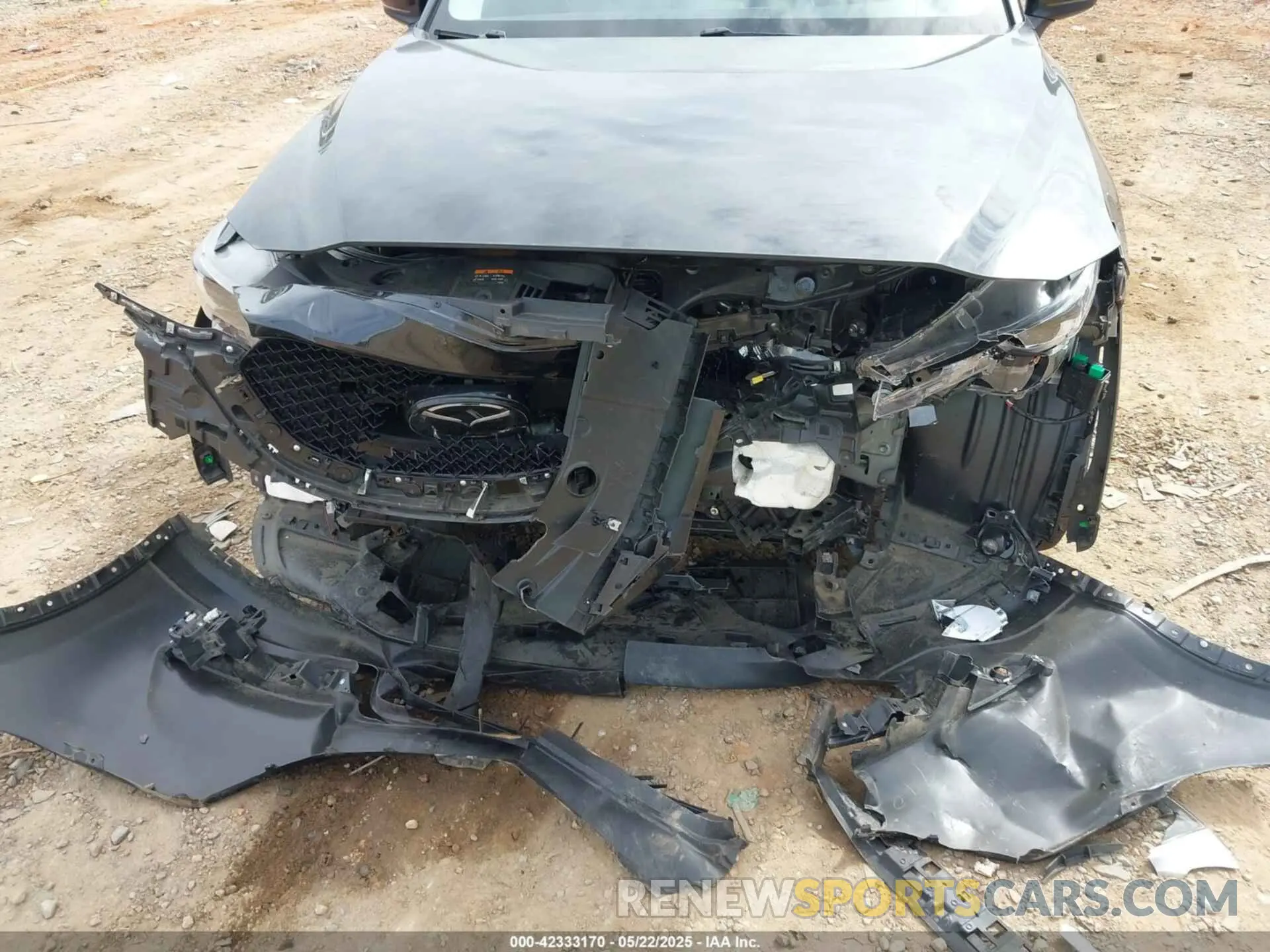 6 Photograph of a damaged car JM3KFBDM7M0454050 MAZDA CX-5 2021