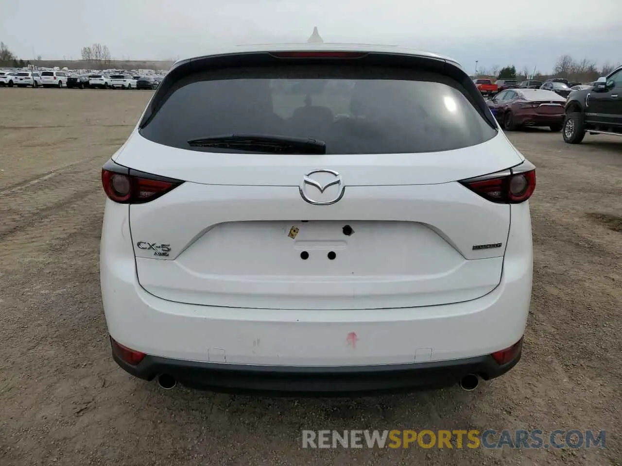 6 Photograph of a damaged car JM3KFBDM7M1122281 MAZDA CX-5 2021