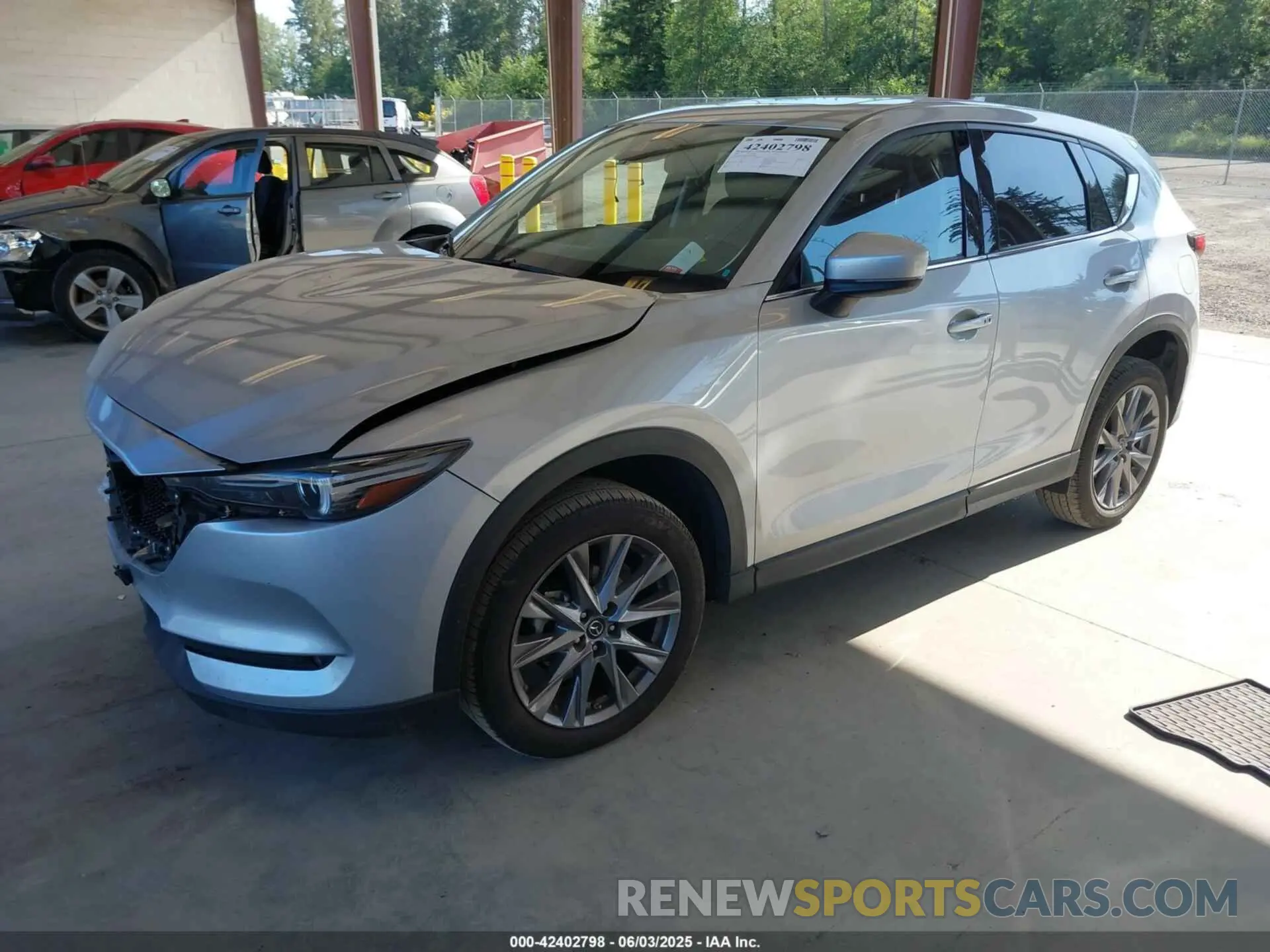 2 Photograph of a damaged car JM3KFBDM7M1402900 MAZDA CX-5 2021