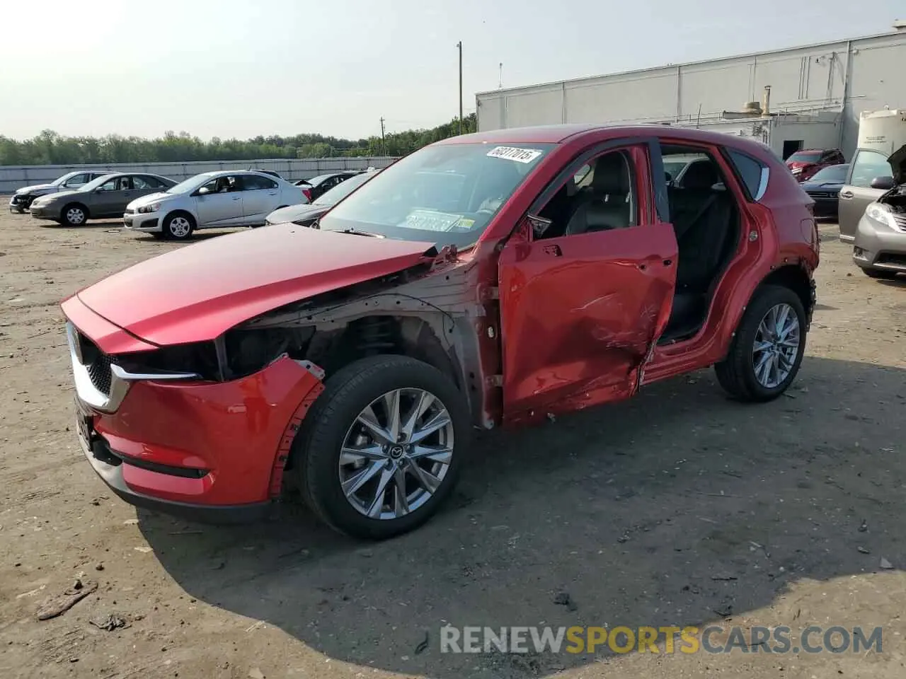 1 Photograph of a damaged car JM3KFBDM8M0420974 MAZDA CX-5 2021