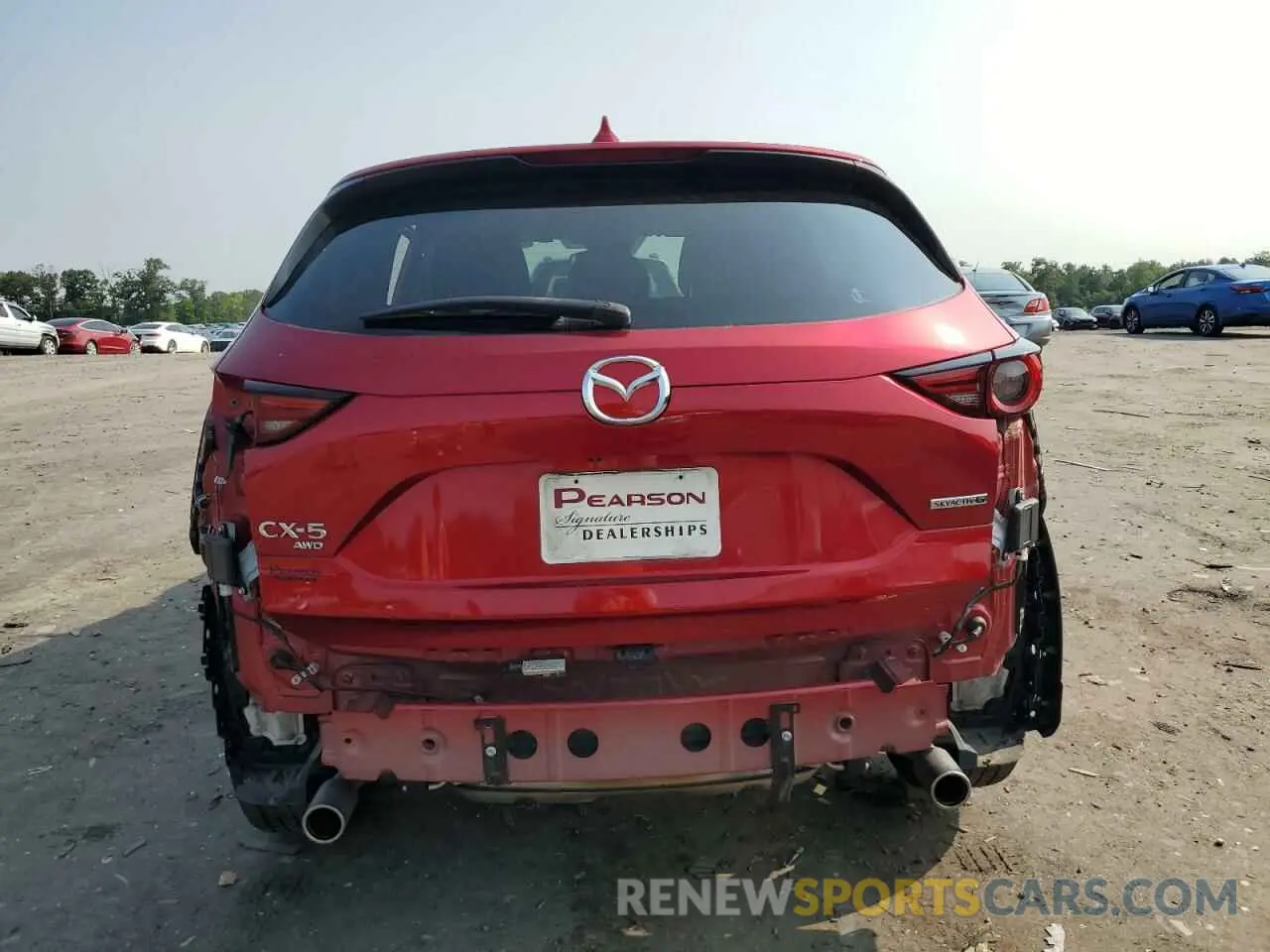 6 Photograph of a damaged car JM3KFBDM8M0420974 MAZDA CX-5 2021