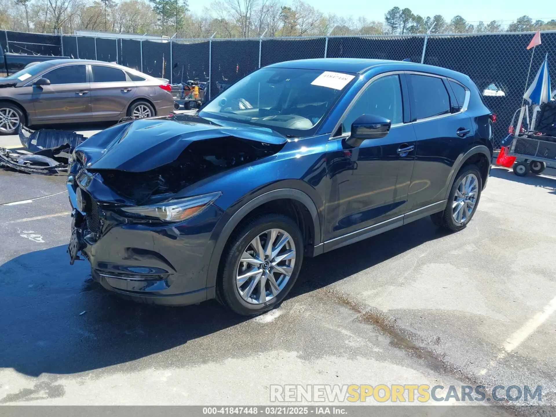 2 Photograph of a damaged car JM3KFBDM8M1426932 MAZDA CX-5 2021