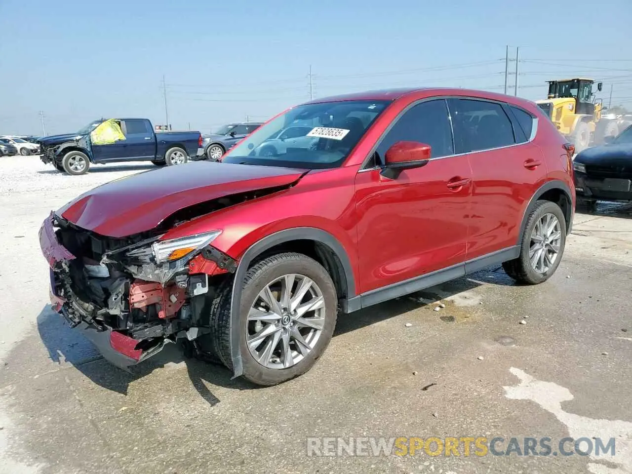 1 Photograph of a damaged car JM3KFBDM9M0490614 MAZDA CX-5 2021