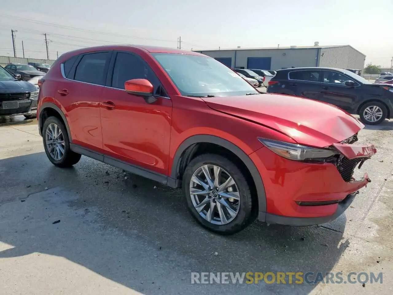 4 Photograph of a damaged car JM3KFBDM9M0490614 MAZDA CX-5 2021